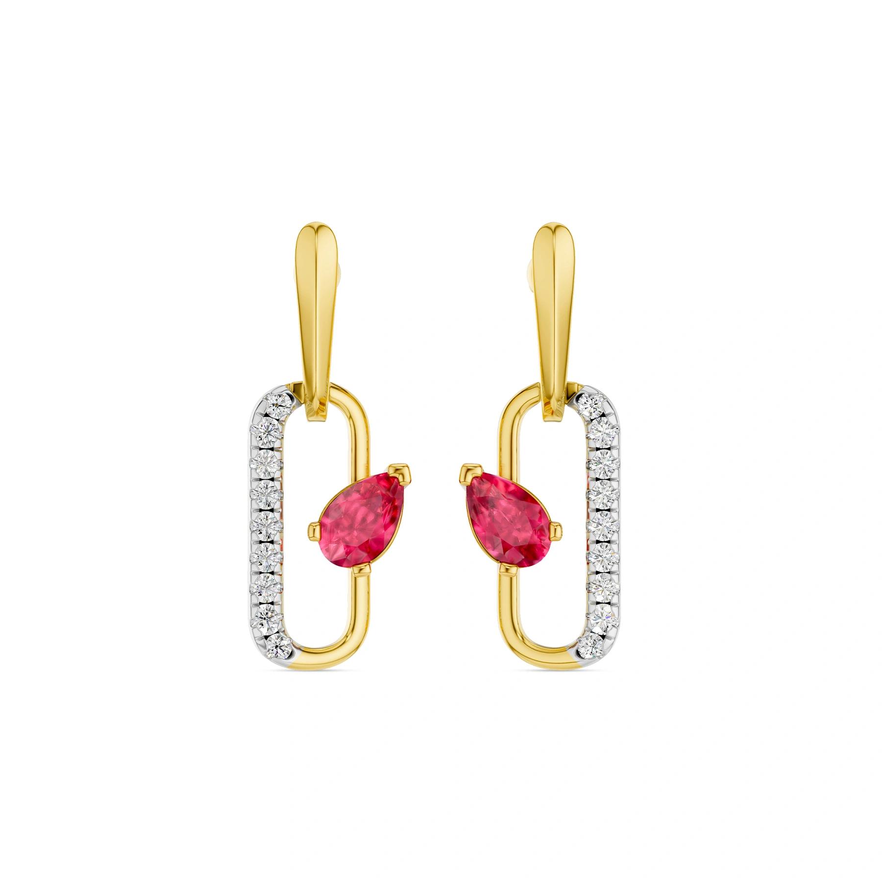 Yellow Gold 14KT Gemstone SI-HI