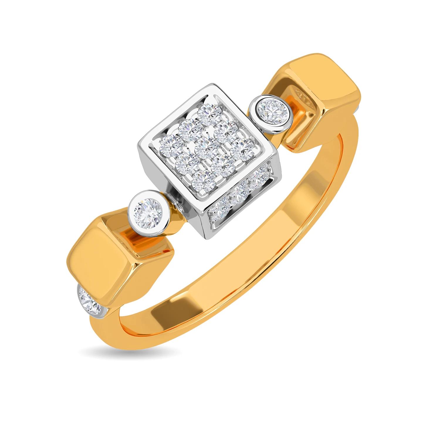 Yellow Gold 14KT Size 7 SI-HI
