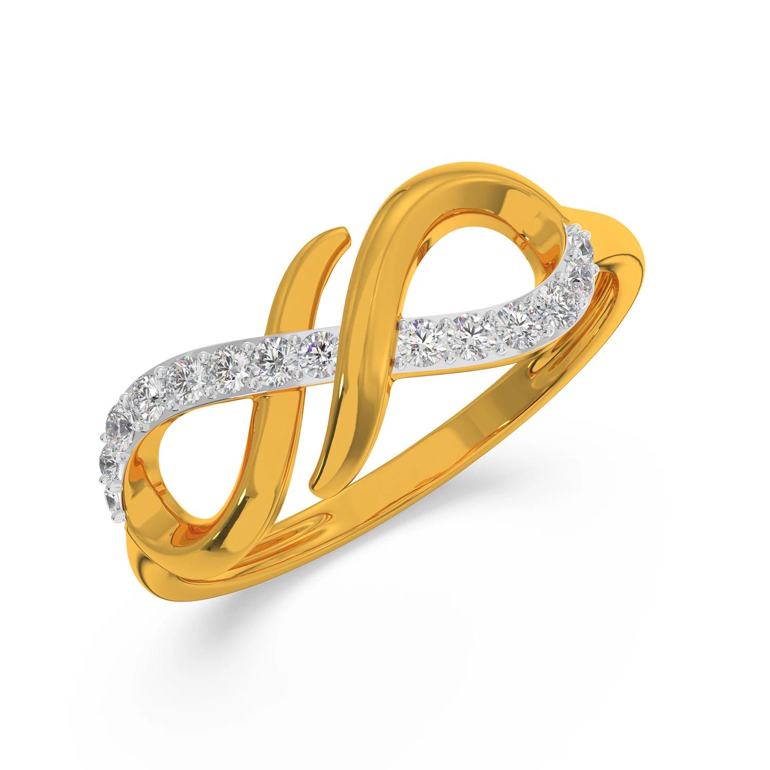 Yellow Gold 14KT Size 7 SI-HI
