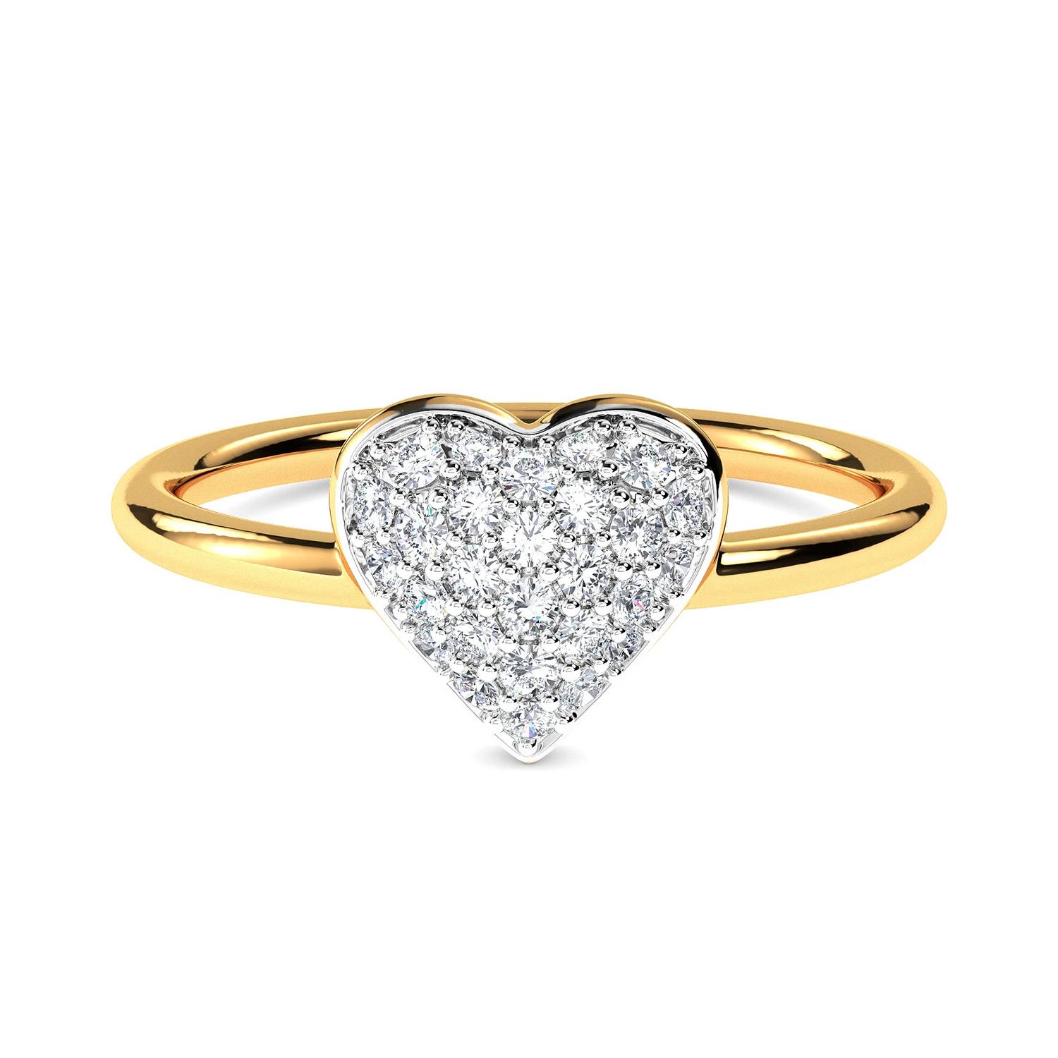Yellow Gold 14KT Size 7 SI-HI