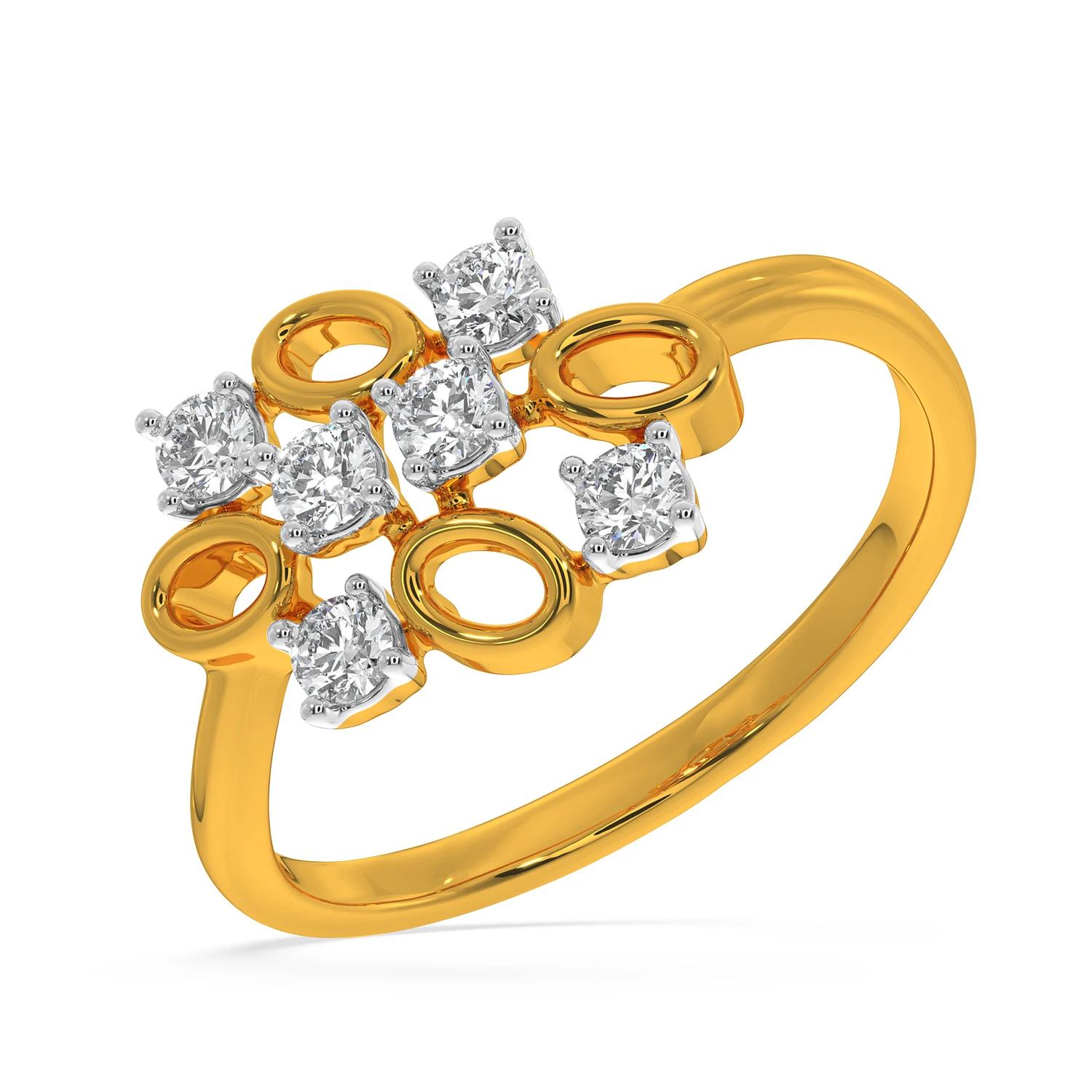 Yellow Gold 14KT Size 7 SI-HI