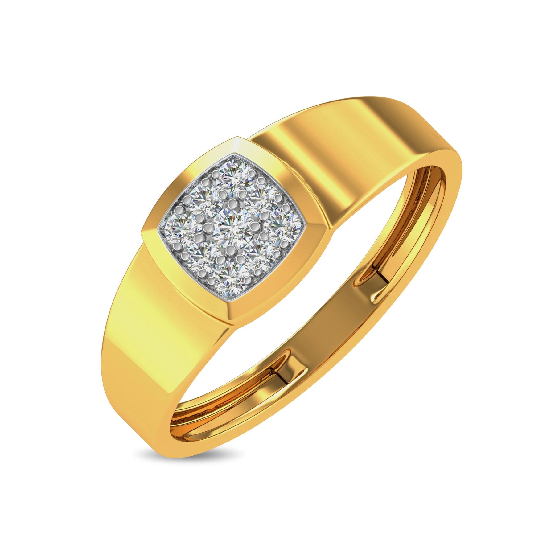 Yellow Gold 14KT Size 14 SI-HI
