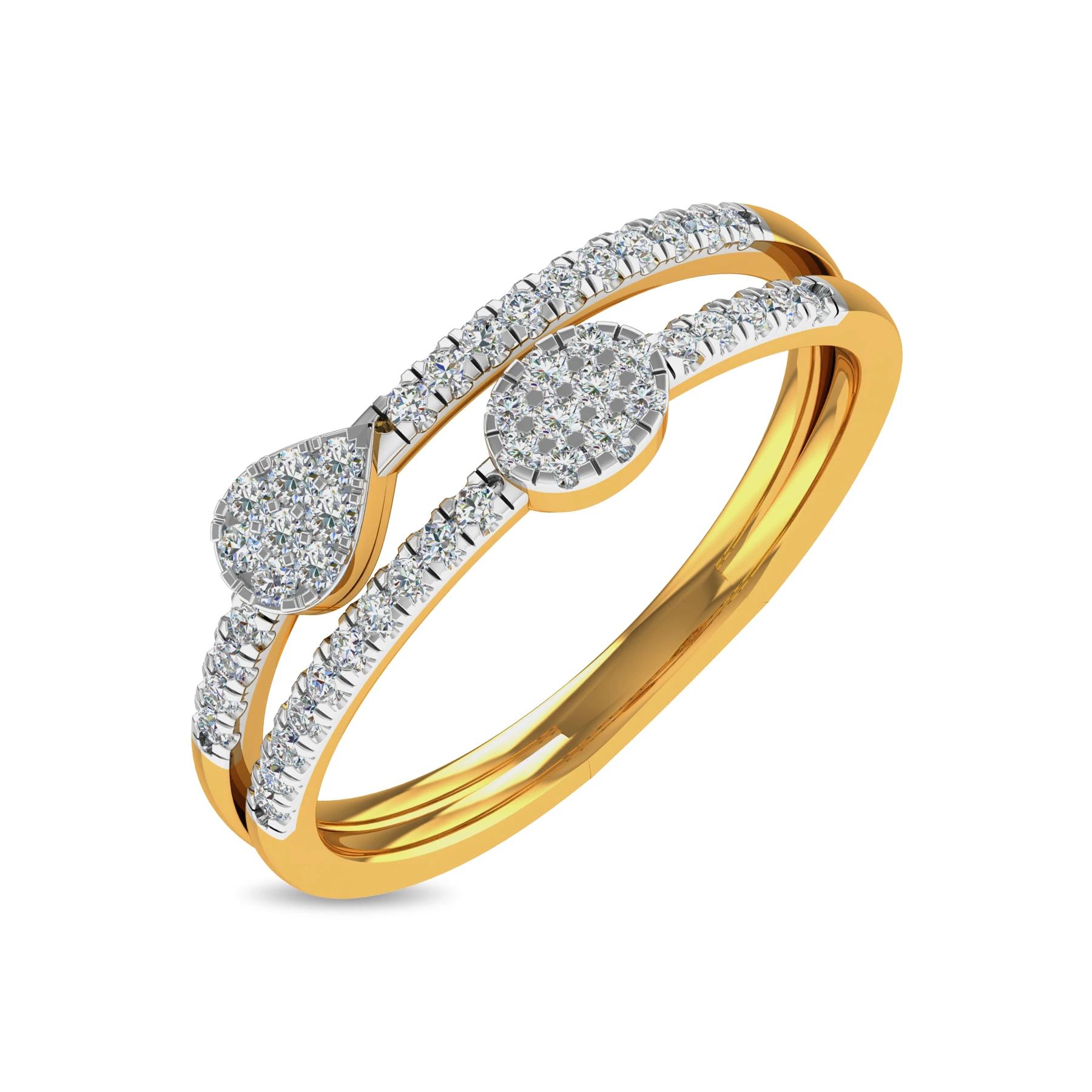 Yellow Gold 9KT SI-HI 7