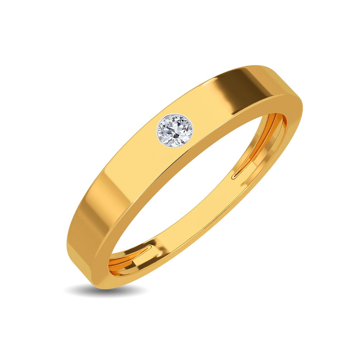 Yellow Gold 14KT Size 7 SI-HI