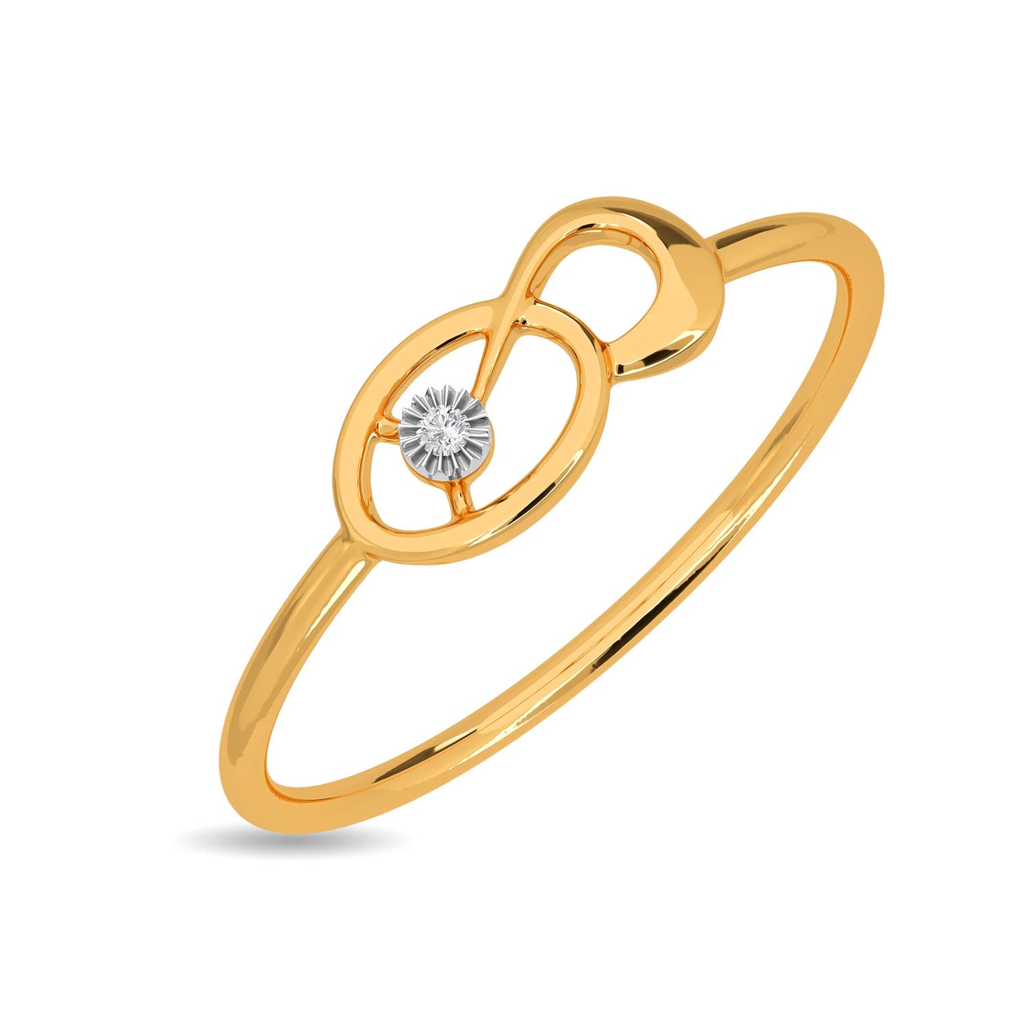 Yellow Gold 14KT Size 7 SI-HI