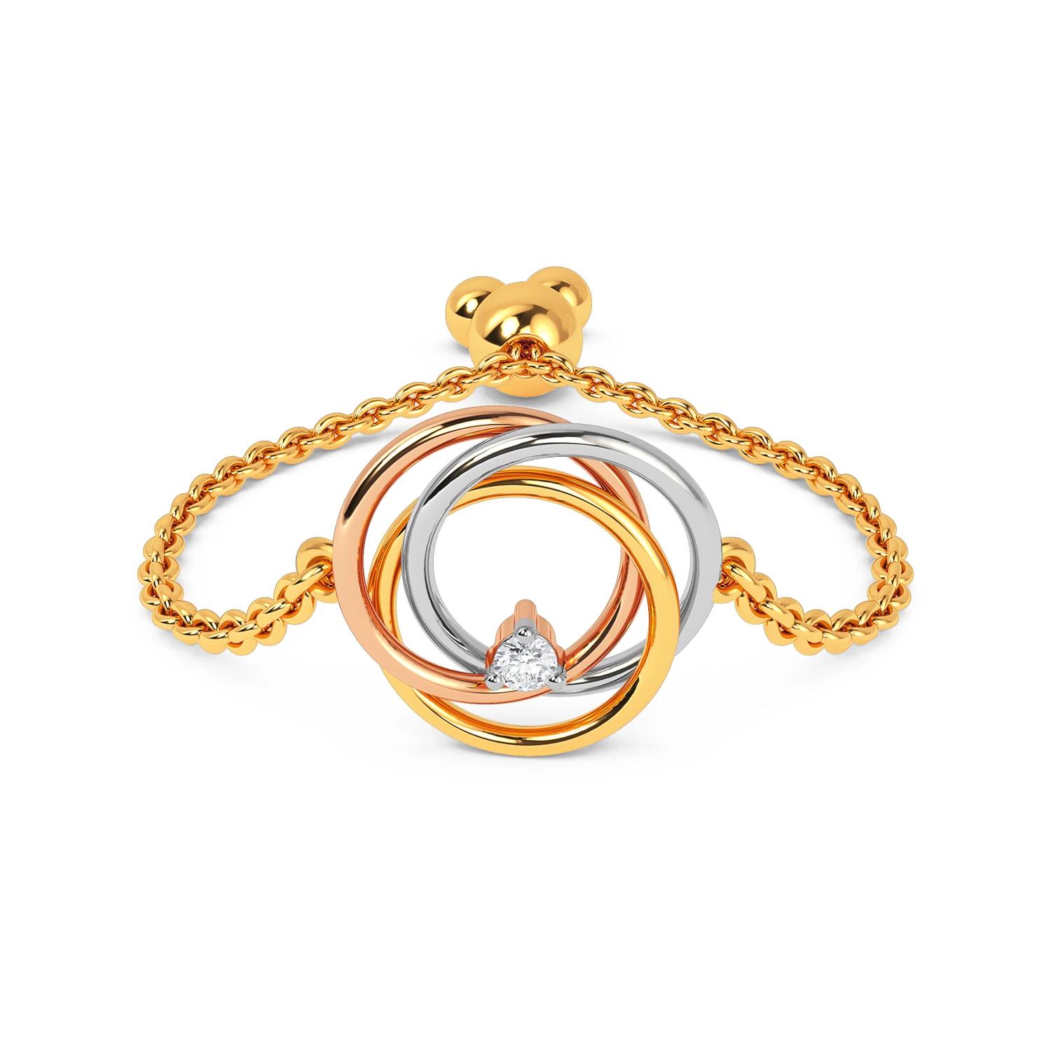 Yellow Gold 14KT Size 7 SI-HI