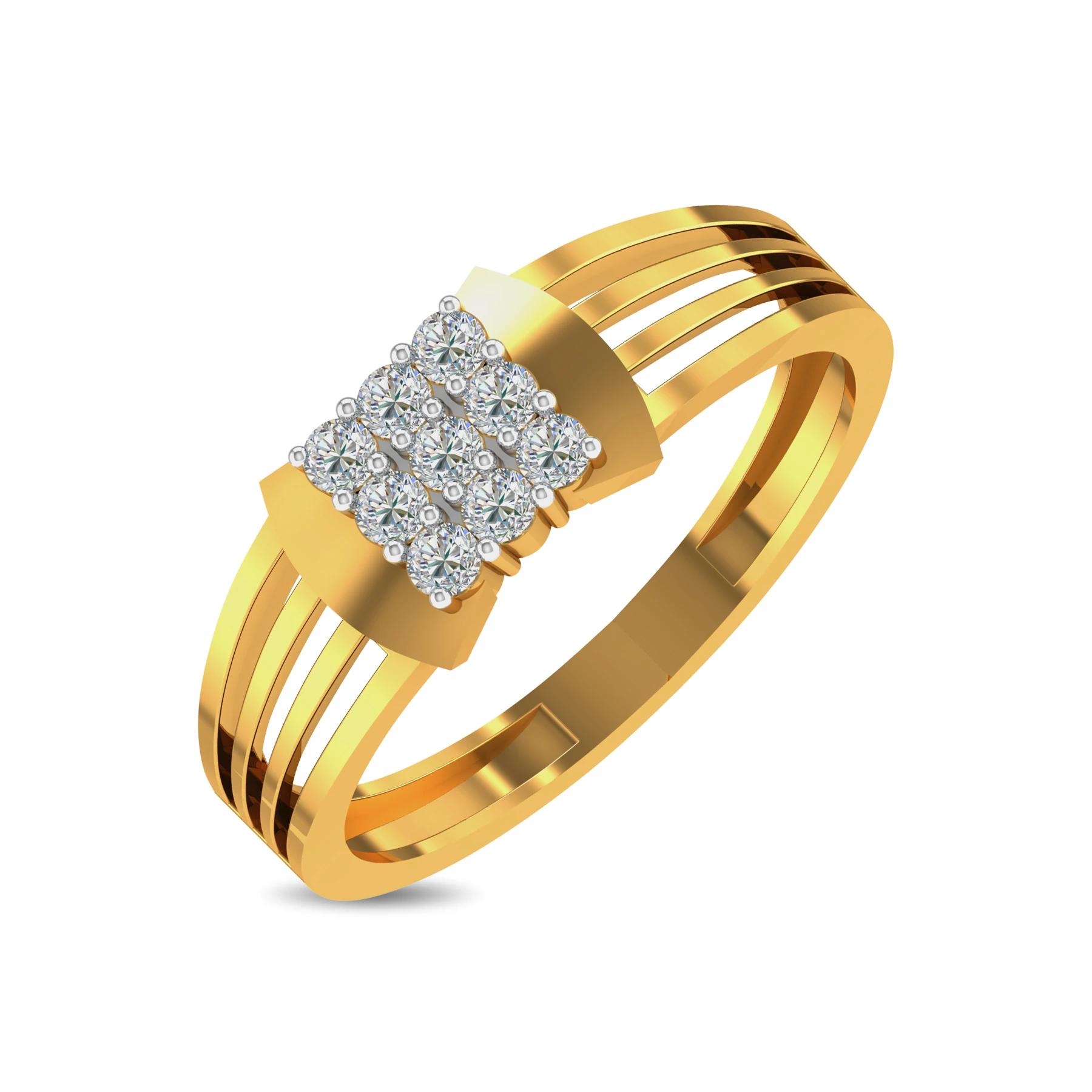 Yellow Gold 9KT SI-HI 14