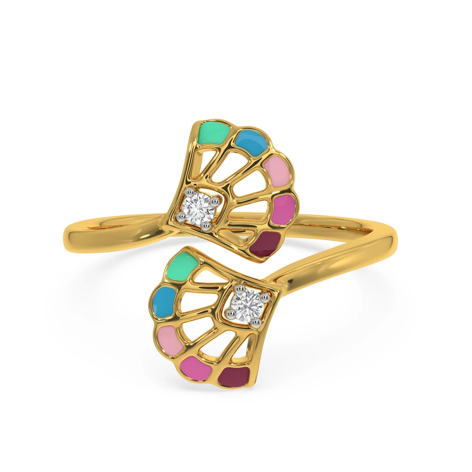 Yellow Gold 14KT Size 7 SI-HI