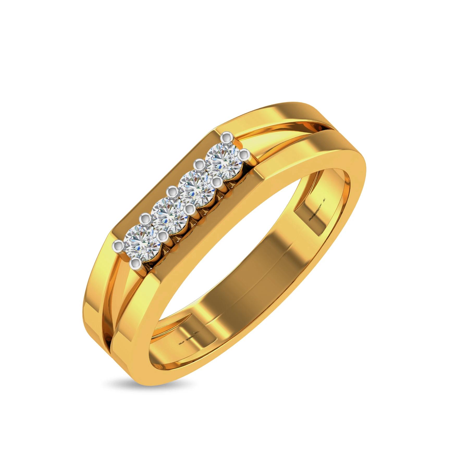 Yellow Gold 14KT Size 14 SI-HI