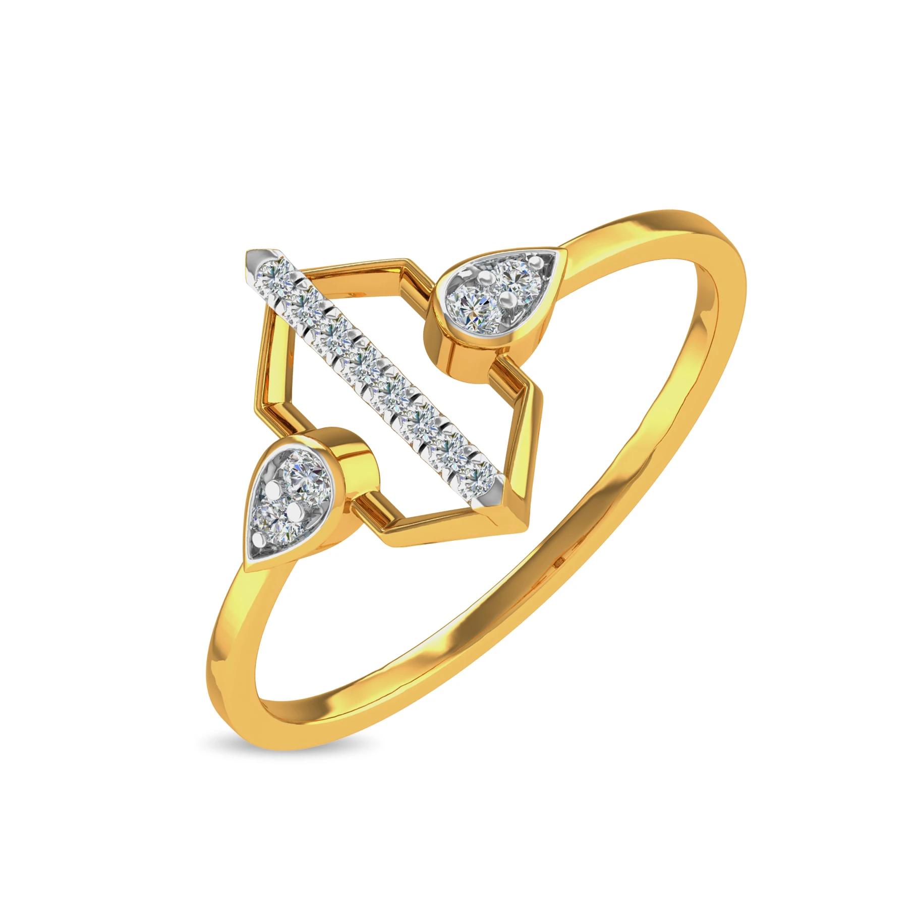 Yellow Gold 14KT Size 7 SI-HI