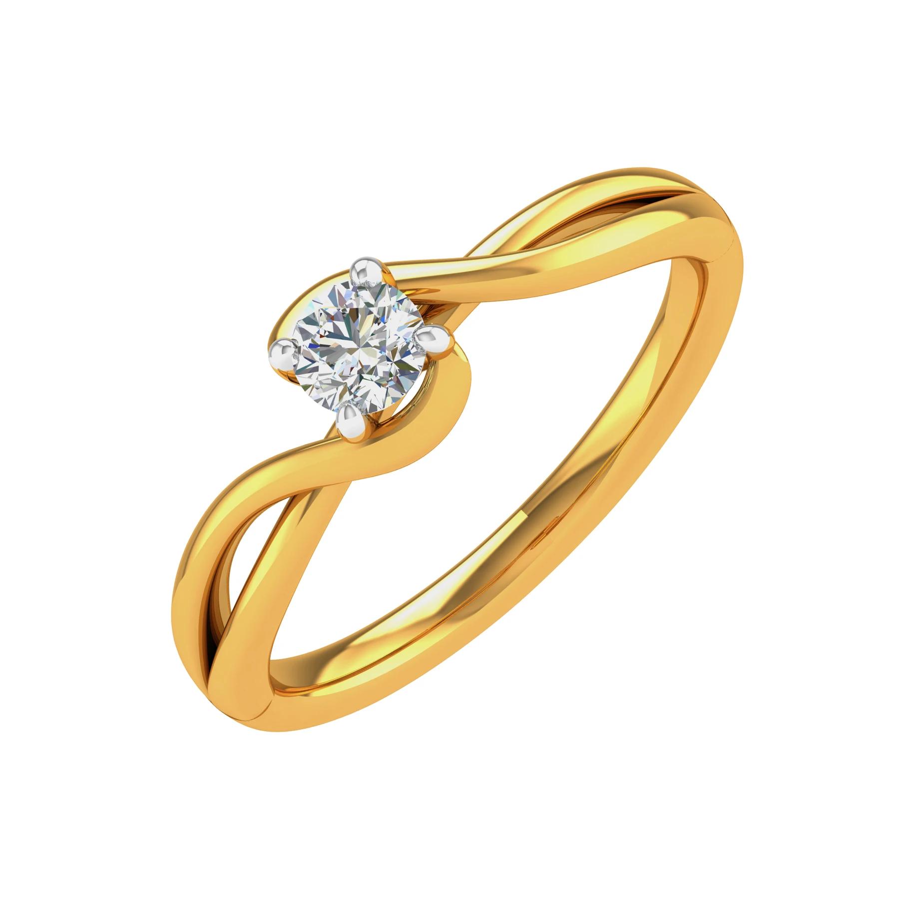 Yellow Gold 14KT SI-HI 7