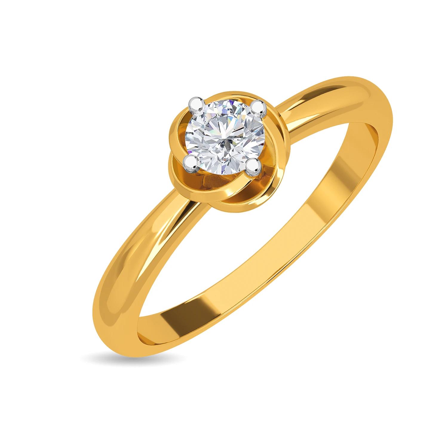 Yellow Gold 14KT SI-HI 7