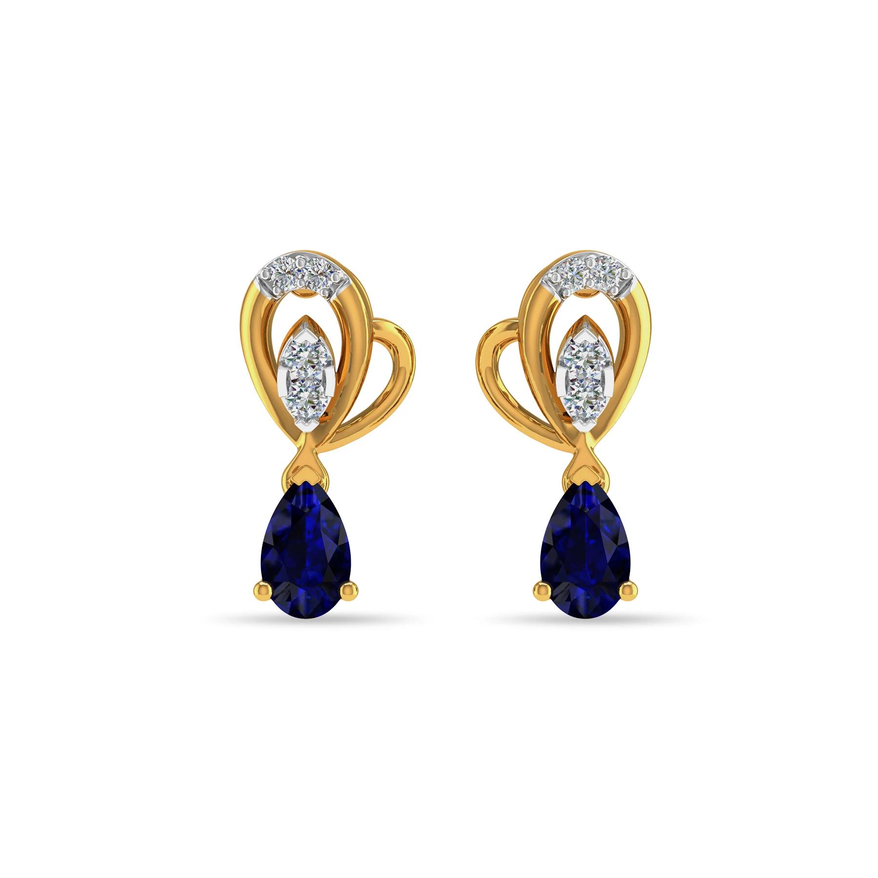 Yellow Gold 14KT SI-HI Gemstone