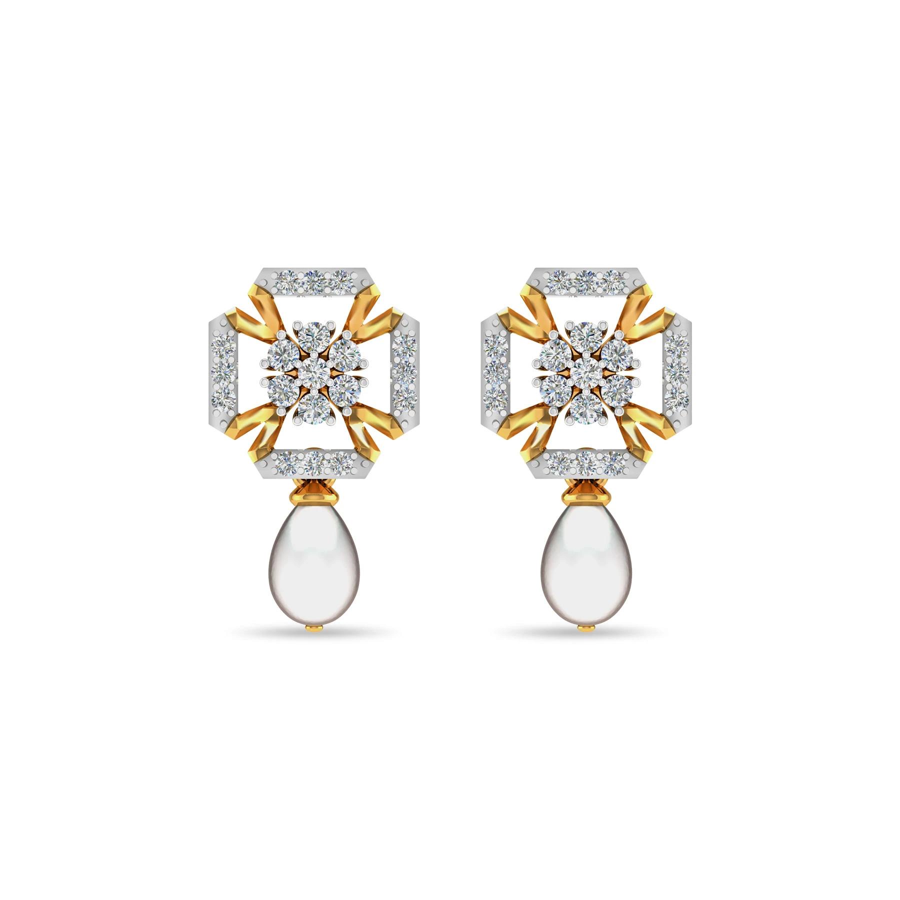 Yellow Gold 14KT SI-HI Gemstone