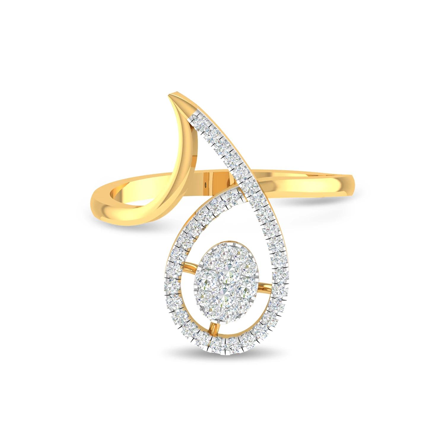 Yellow Gold 14KT Size 7 SI-HI