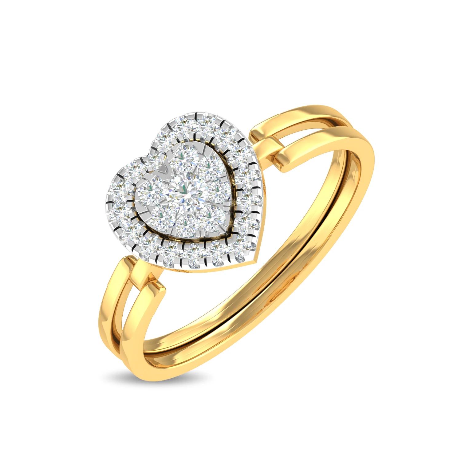 Yellow Gold 14KT Size 7 SI-HI