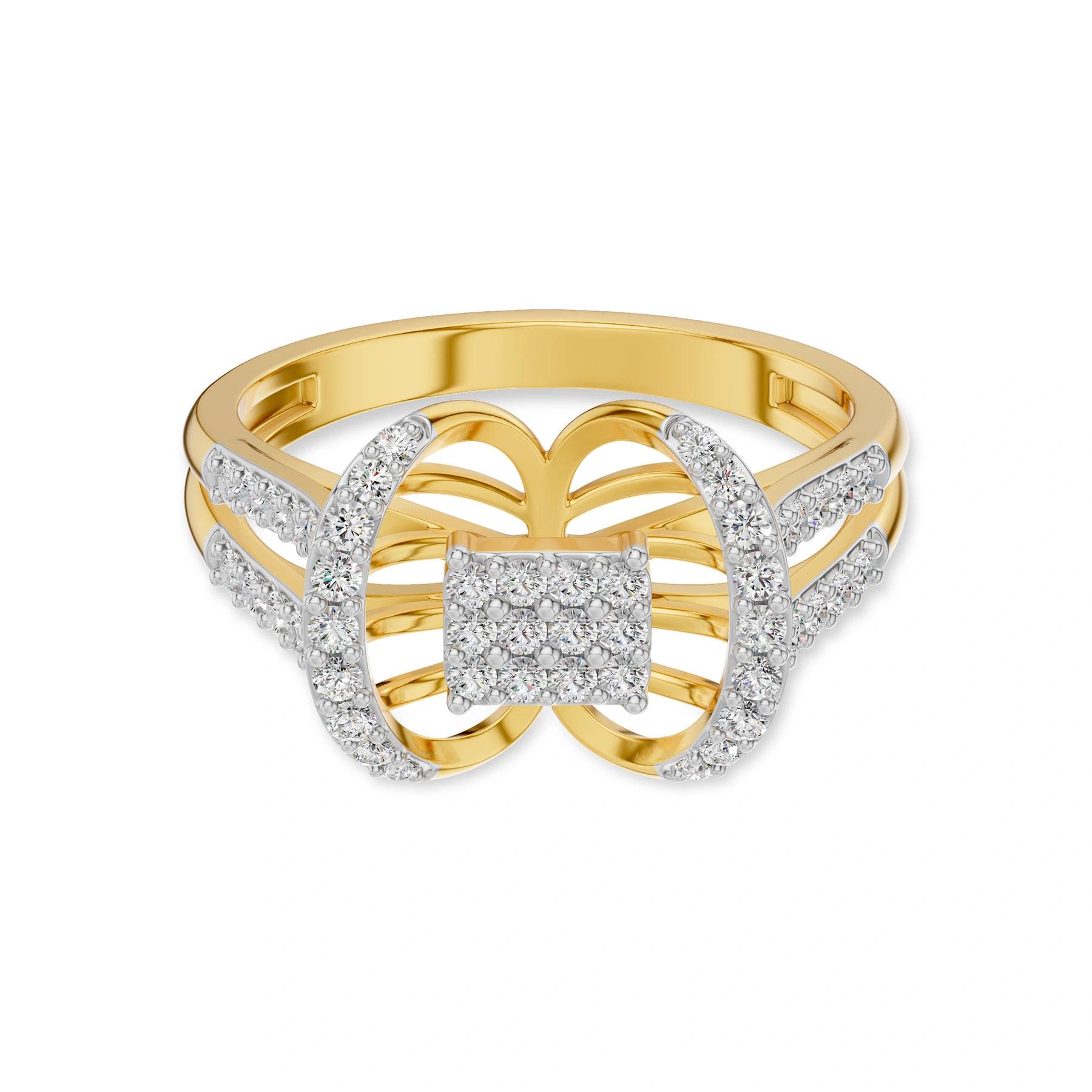 Yellow Gold 14KT Size 7 SI-HI