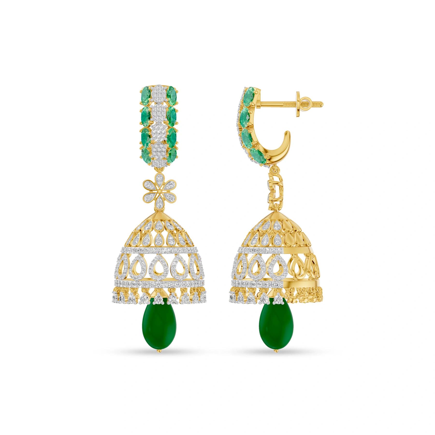 Yellow Gold 14KT SI-HI Gemstone