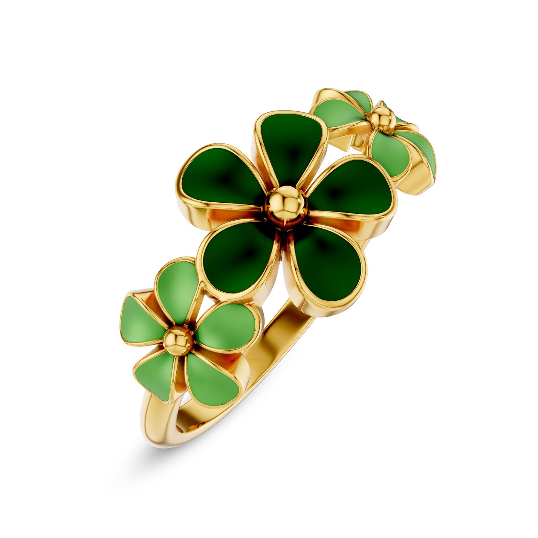 Yellow Gold 9KT Size 7