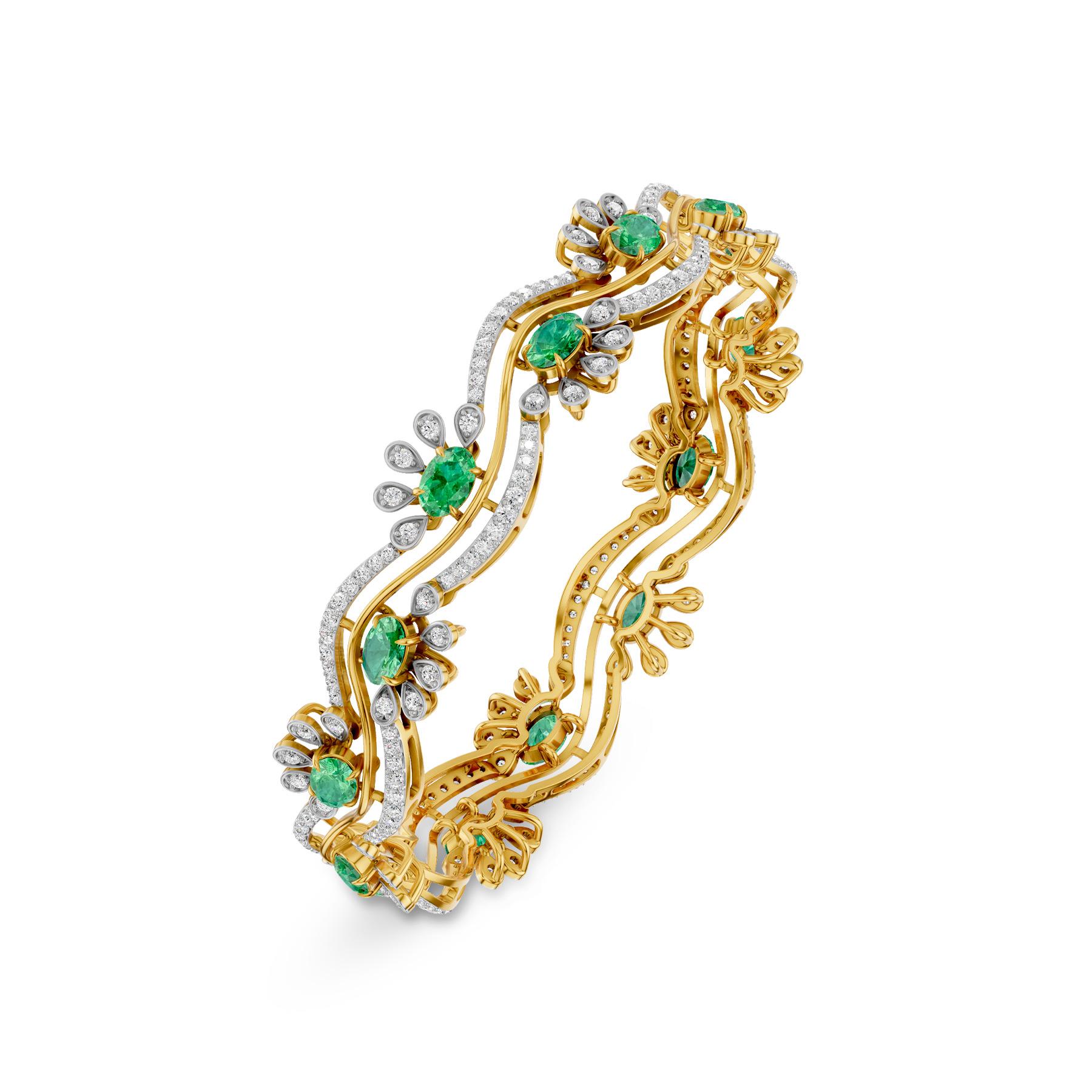 Yellow Gold 14KT SI-HI Gemstone 2.4