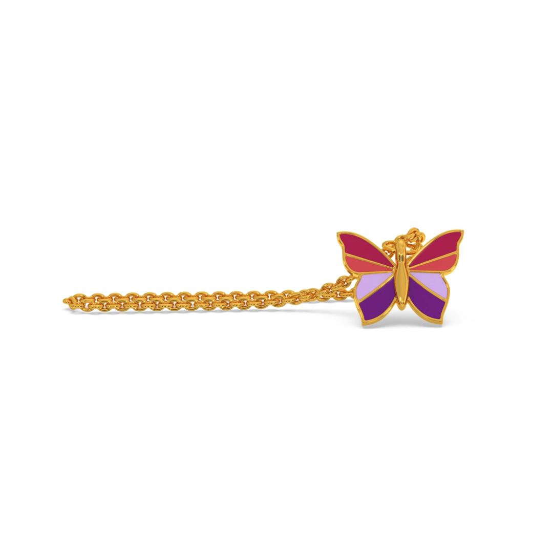 Colorful Butterfly Watch Charm