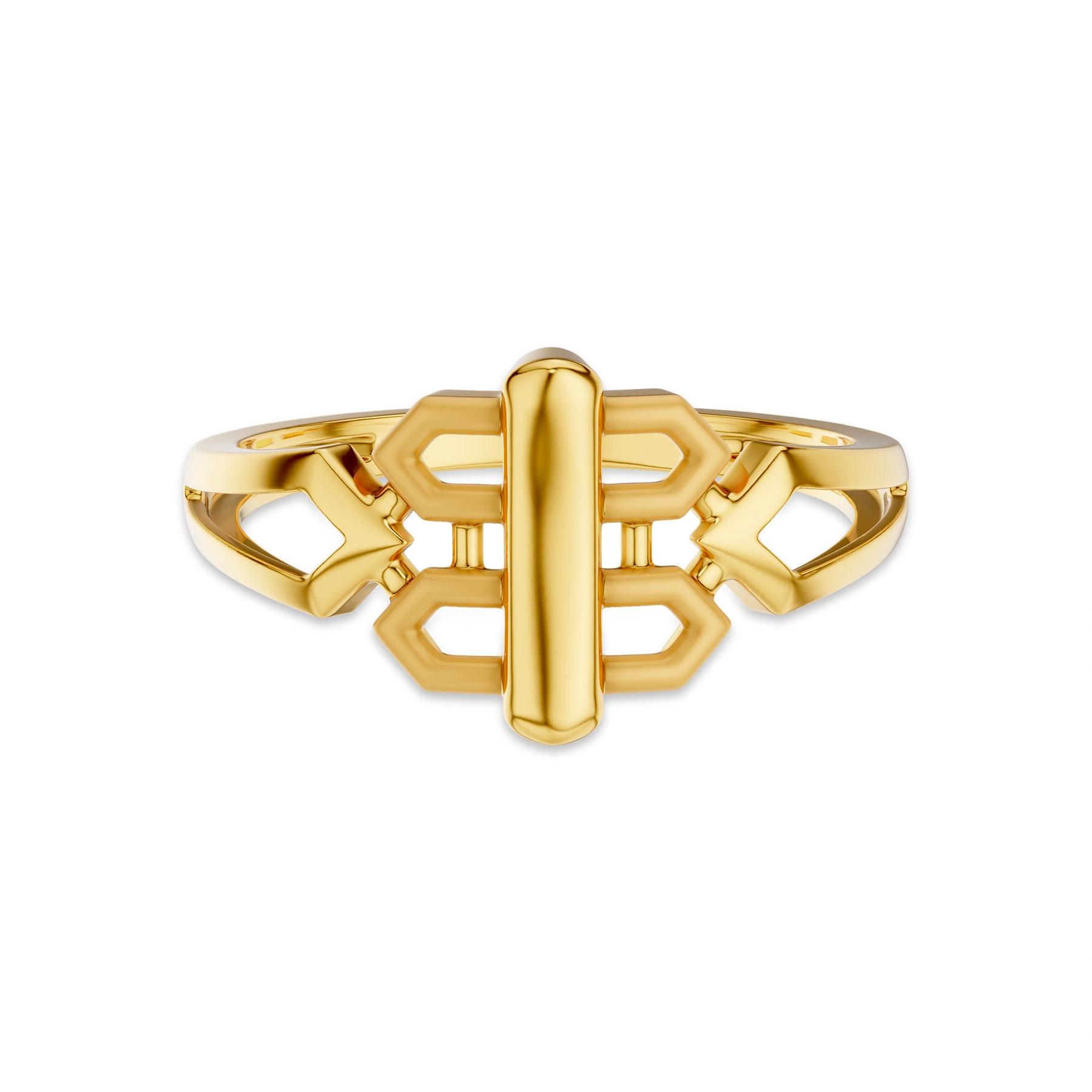 Yellow Gold 9KT Size 7