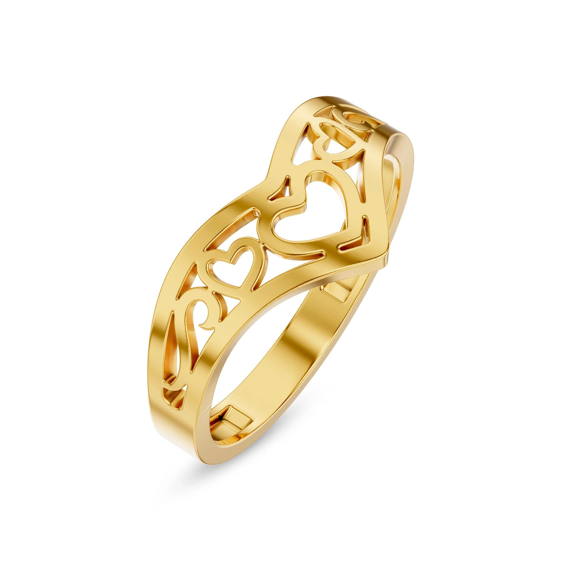 Yellow Gold 9KT Size 7
