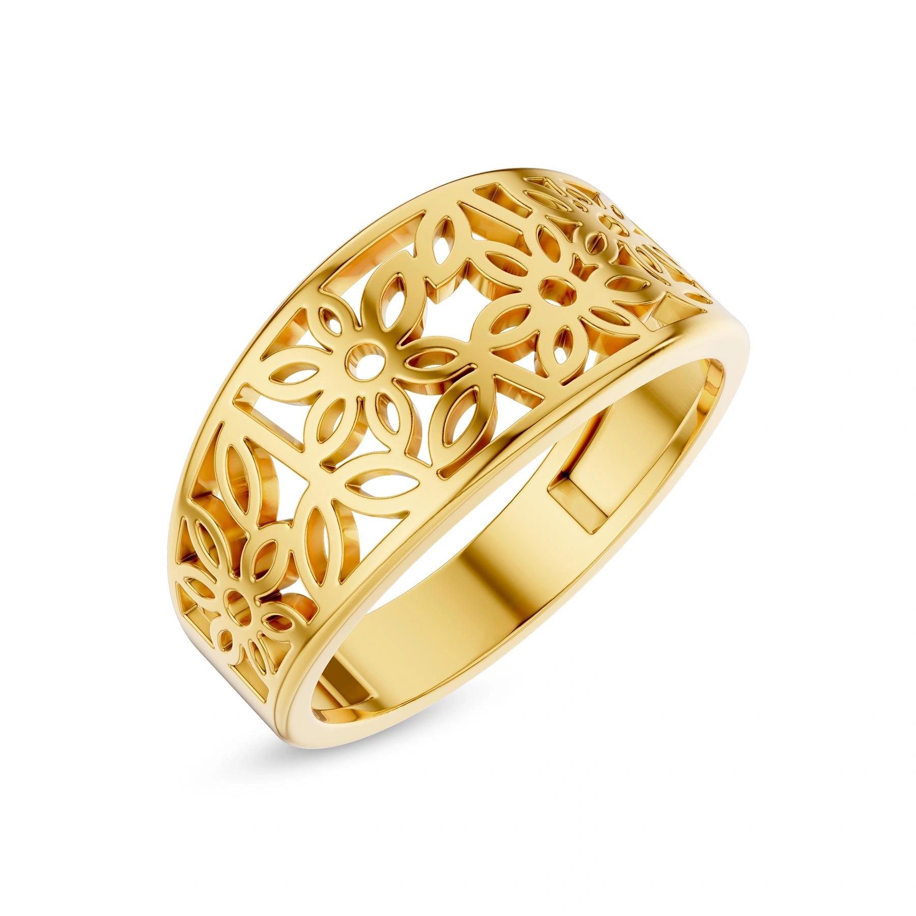 Yellow Gold 9KT Size 7