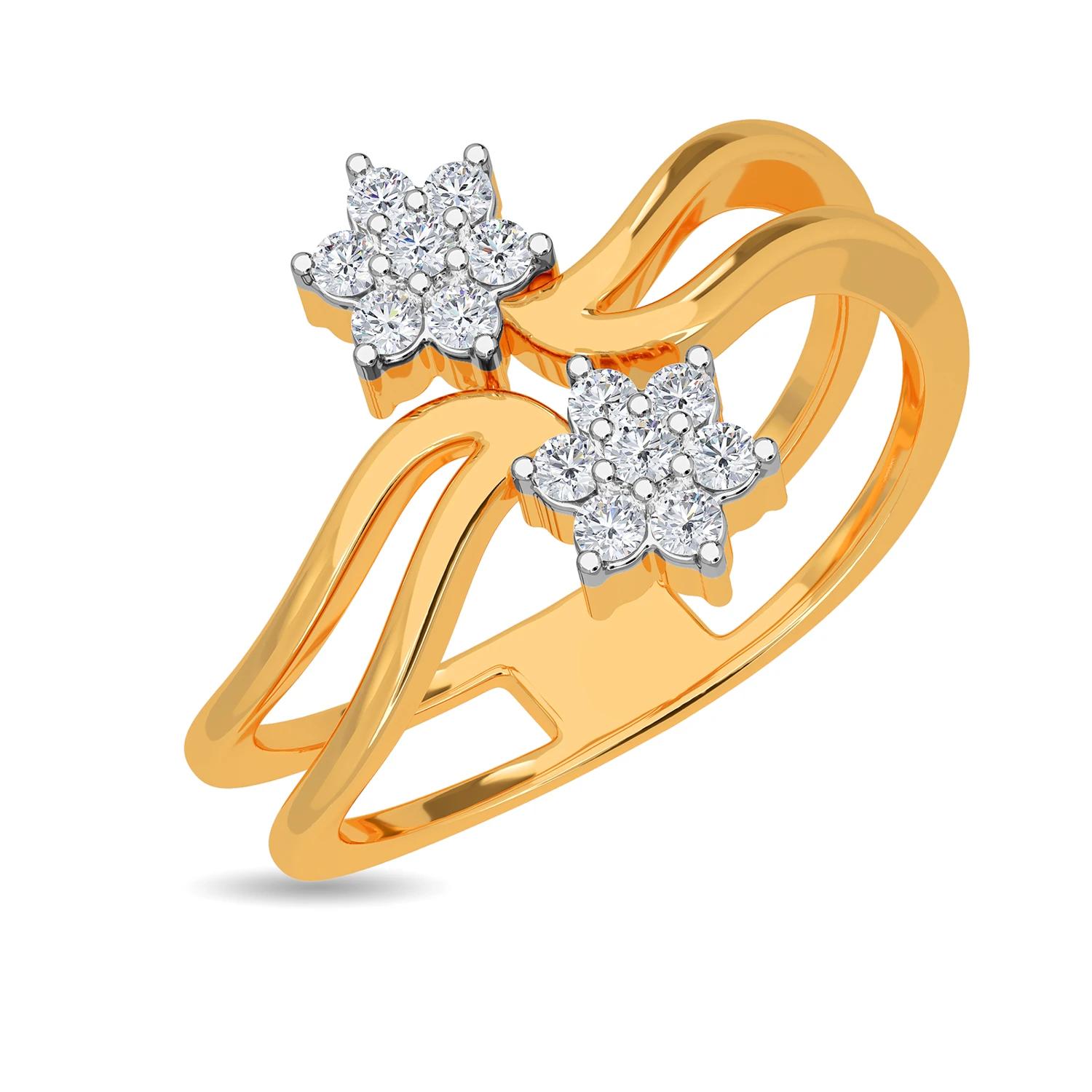 Yellow Gold 14KT Size 7 SI-HI