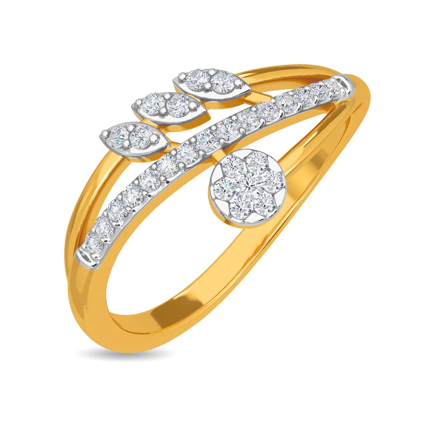Yellow Gold 14KT Size 7 SI-HI
