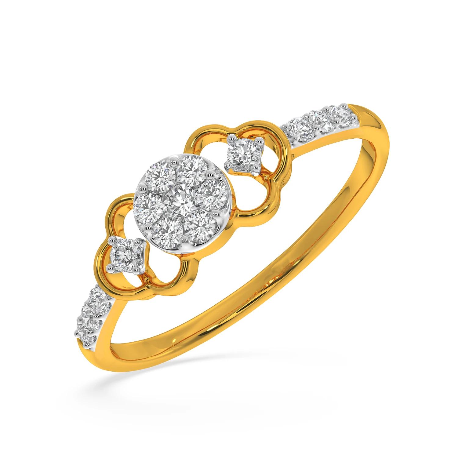 Yellow Gold 14KT Size 7 SI-HI