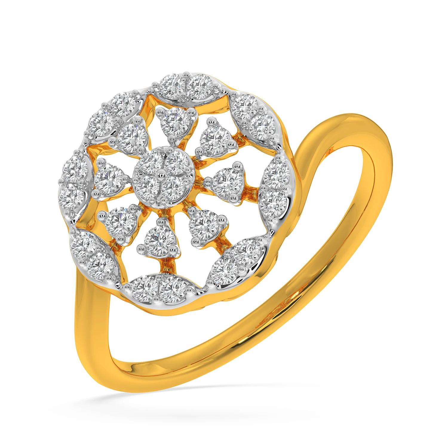 Yellow Gold 14KT Size 7 SI-HI