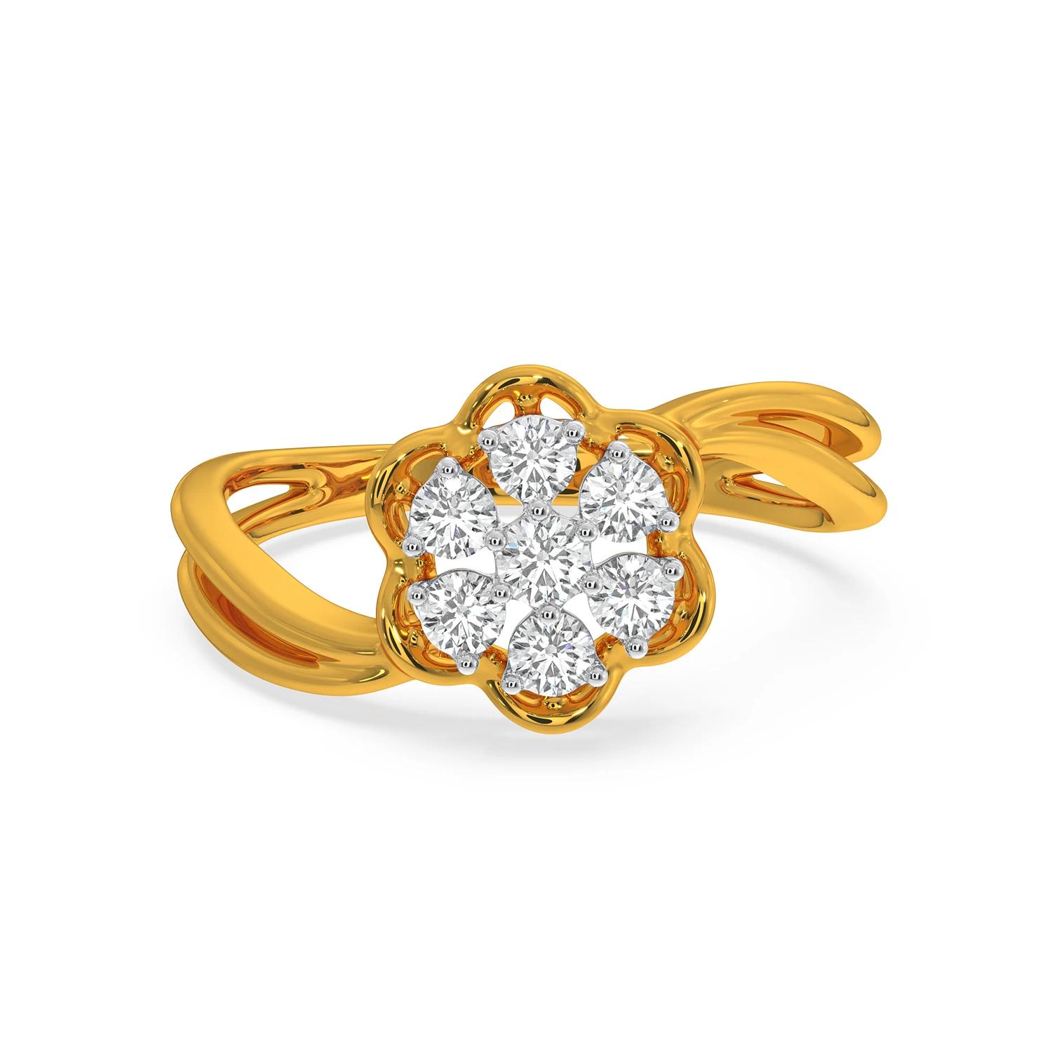Yellow Gold 14KT Size 7 SI-HI