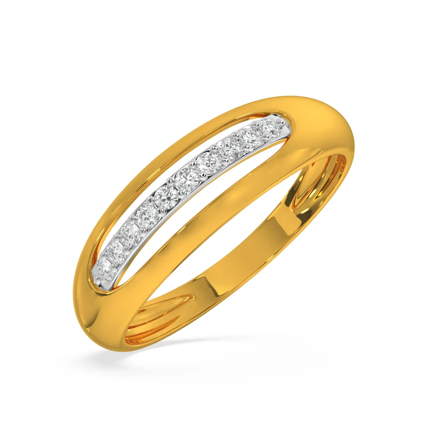 Yellow Gold 14KT Size 7 SI-HI