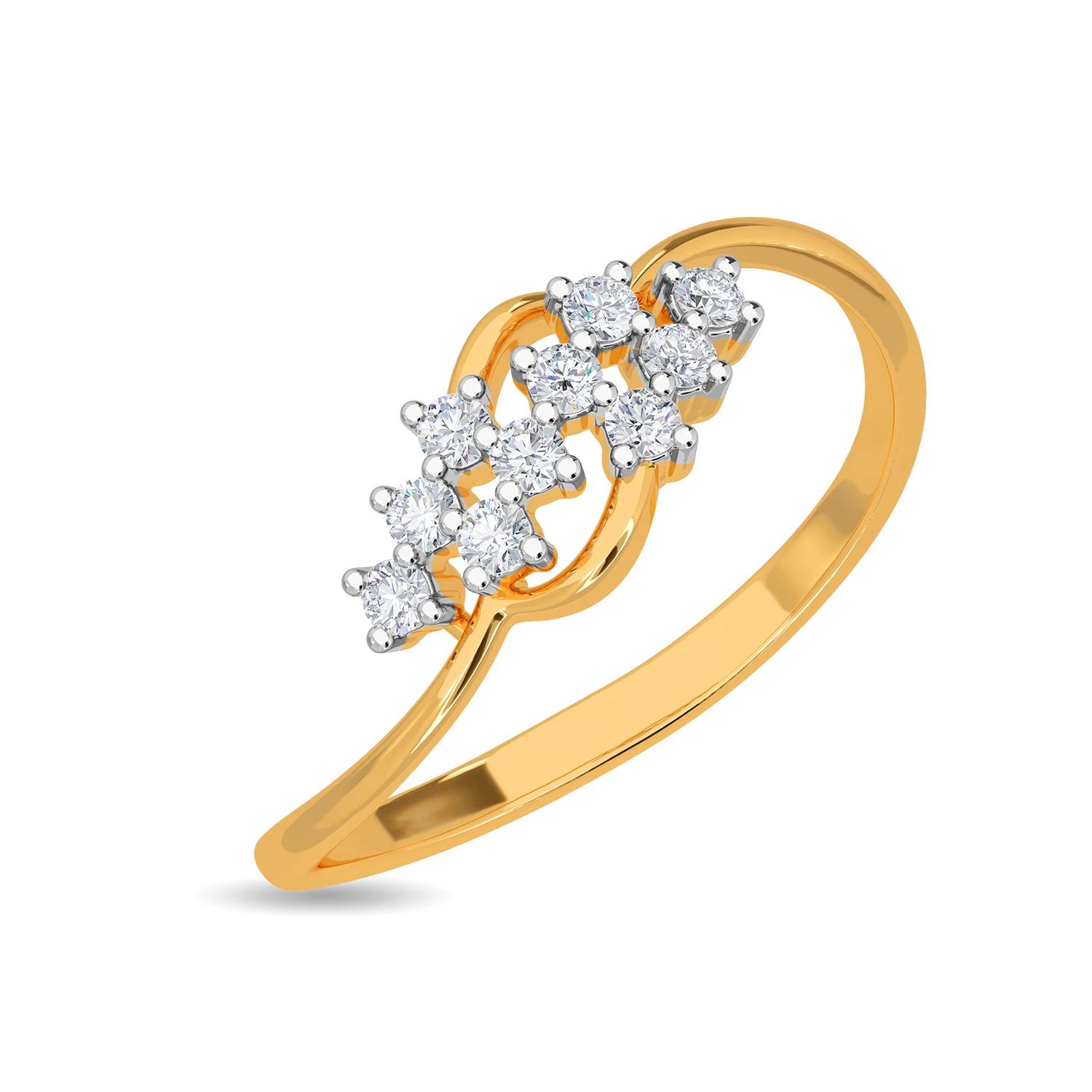 Yellow Gold 14KT Size 7 SI-HI