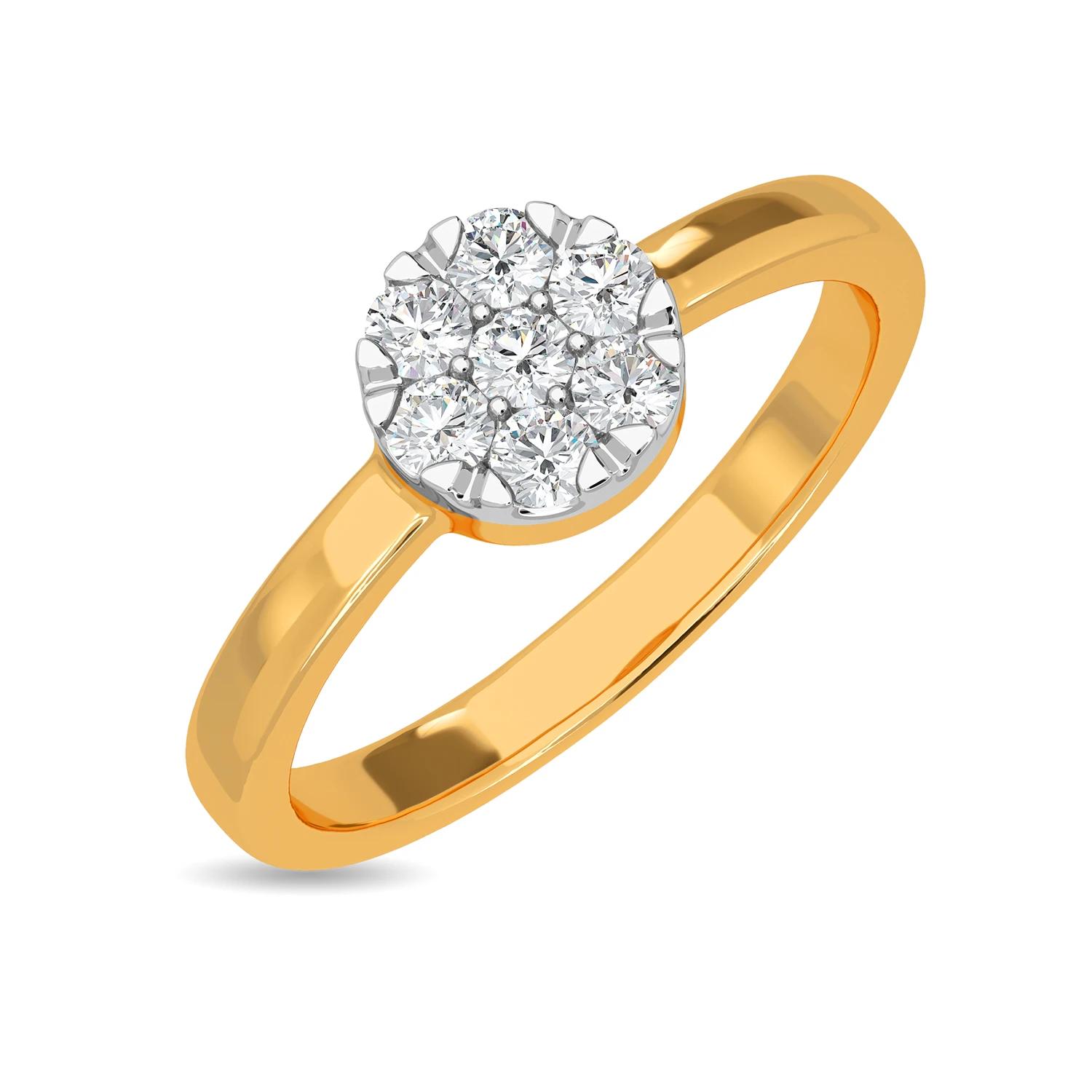Yellow Gold 9KT SI-HI 7