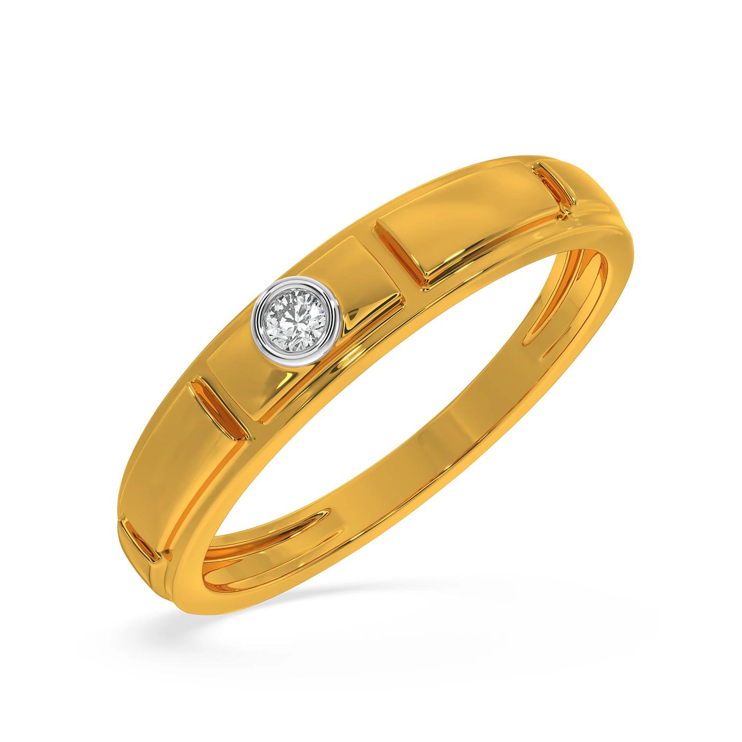 Yellow Gold 14KT Size 7 SI-HI