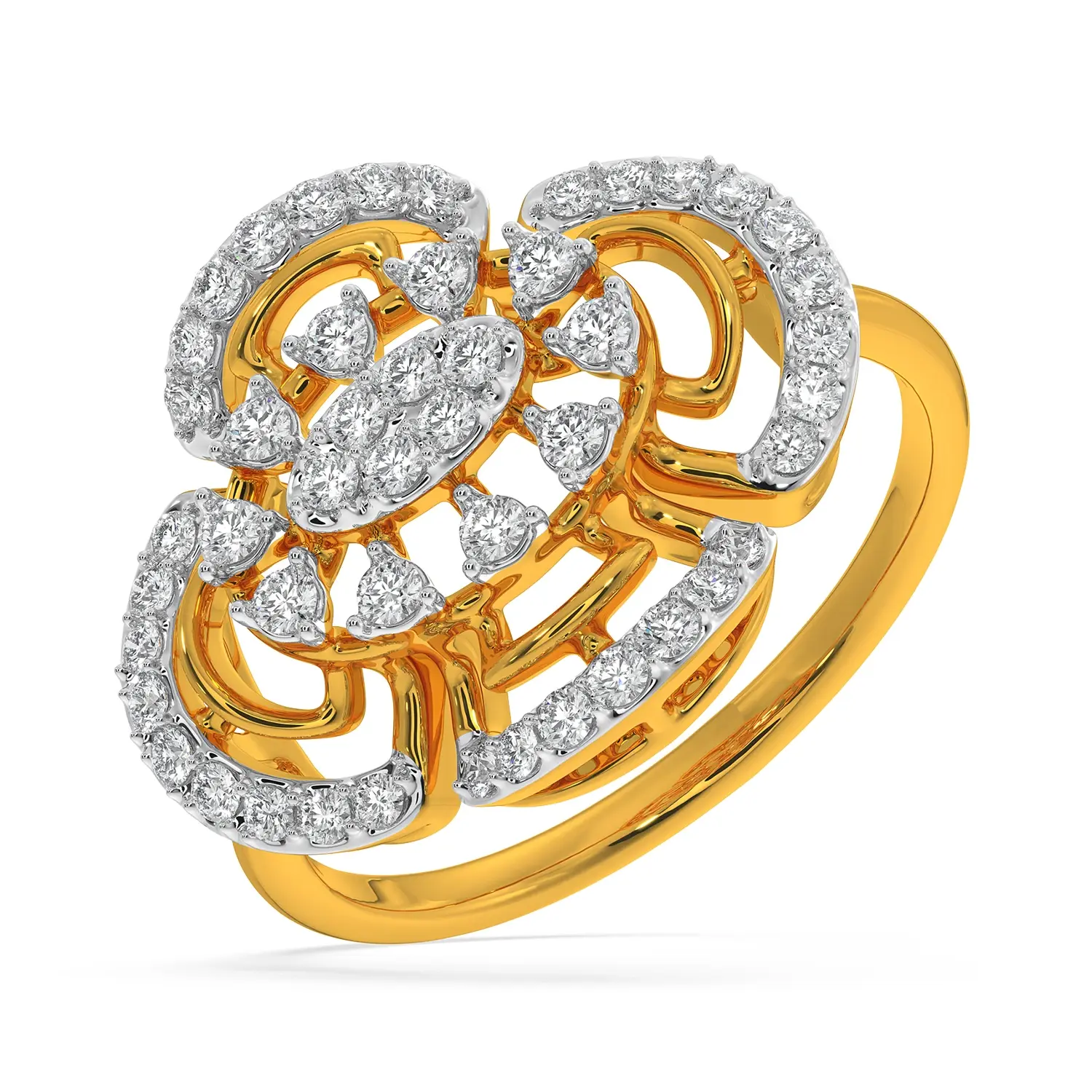 Yellow Gold 14KT Size 7 SI-HI