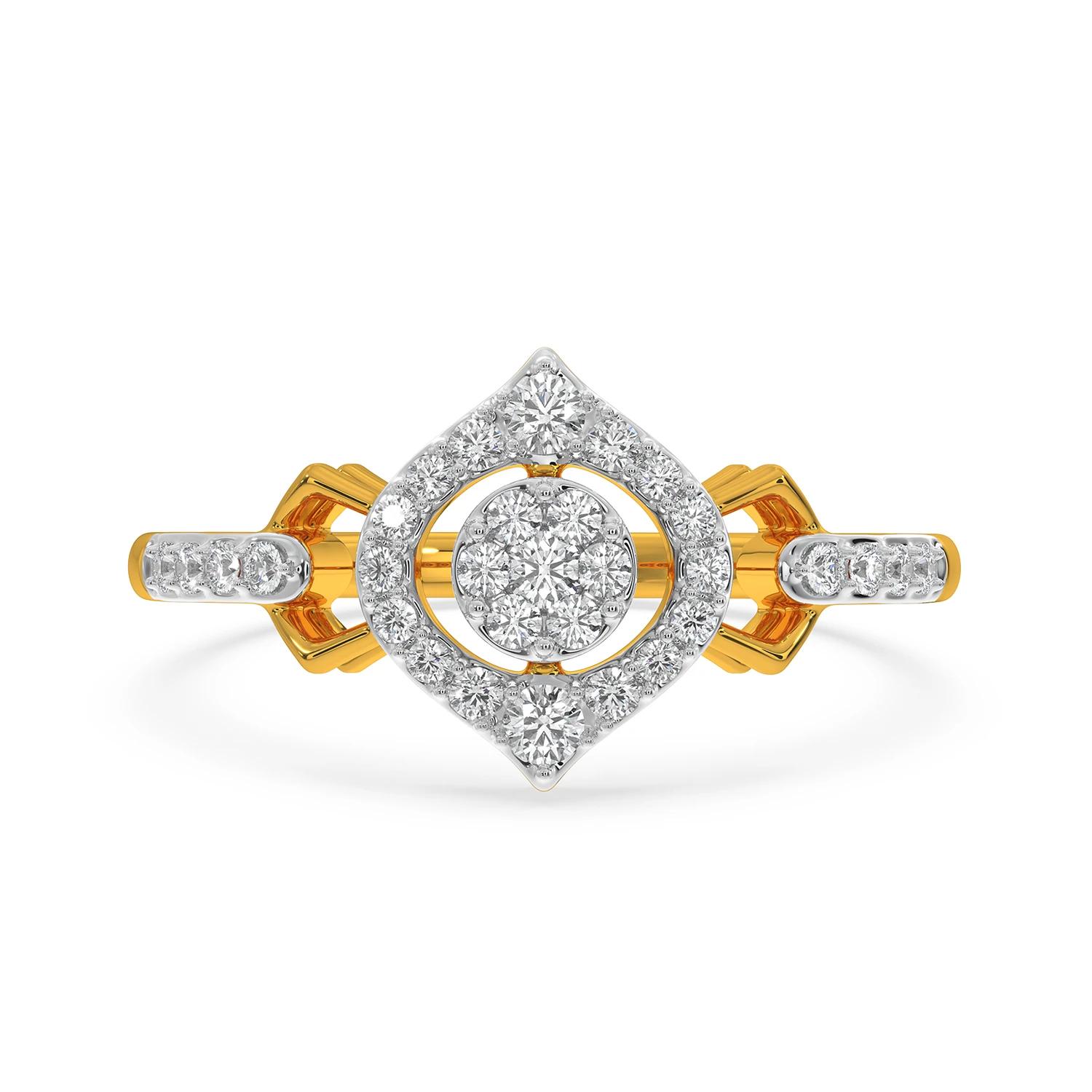 Yellow Gold 14KT Size 7 SI-HI