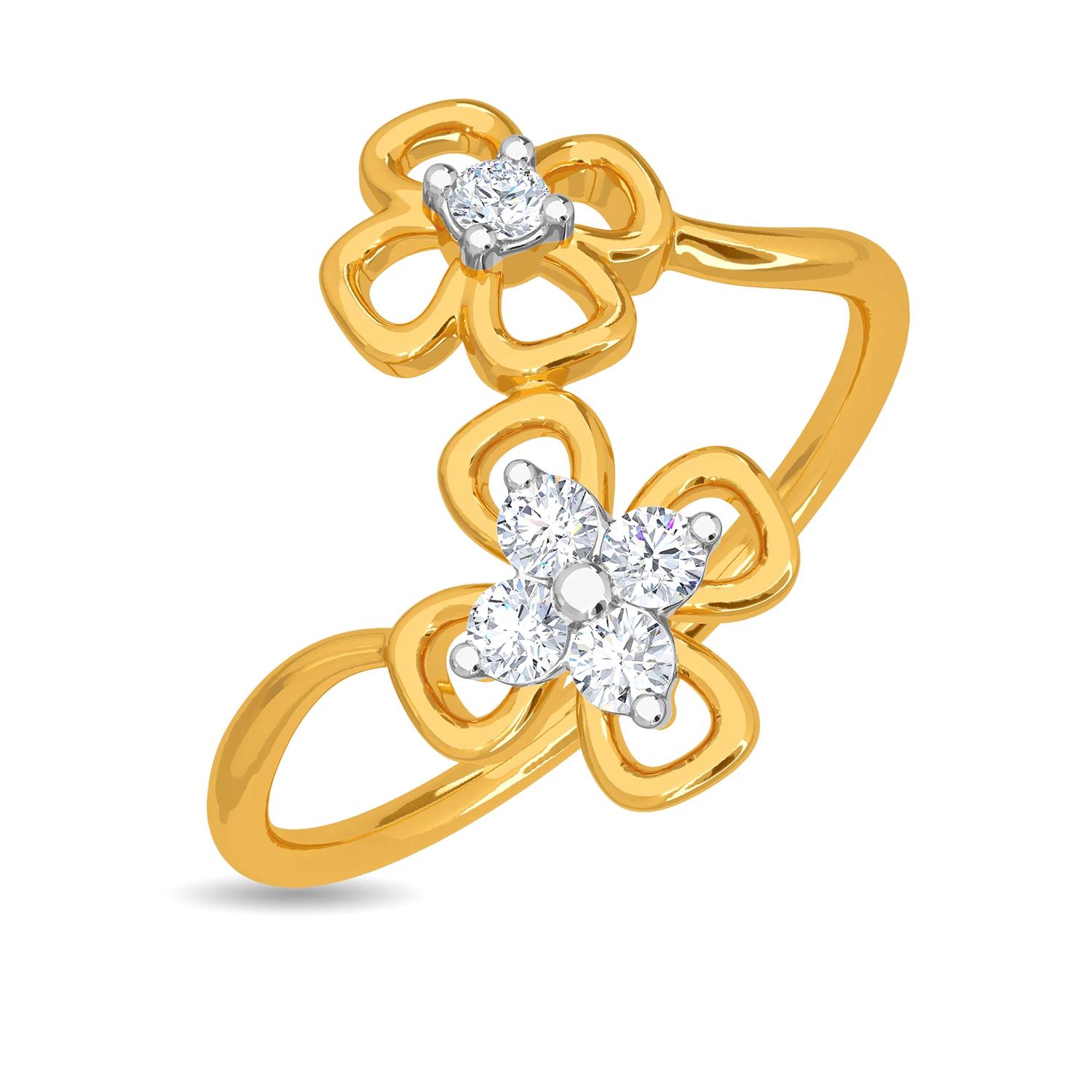 Yellow Gold 14KT Size 7 SI-HI