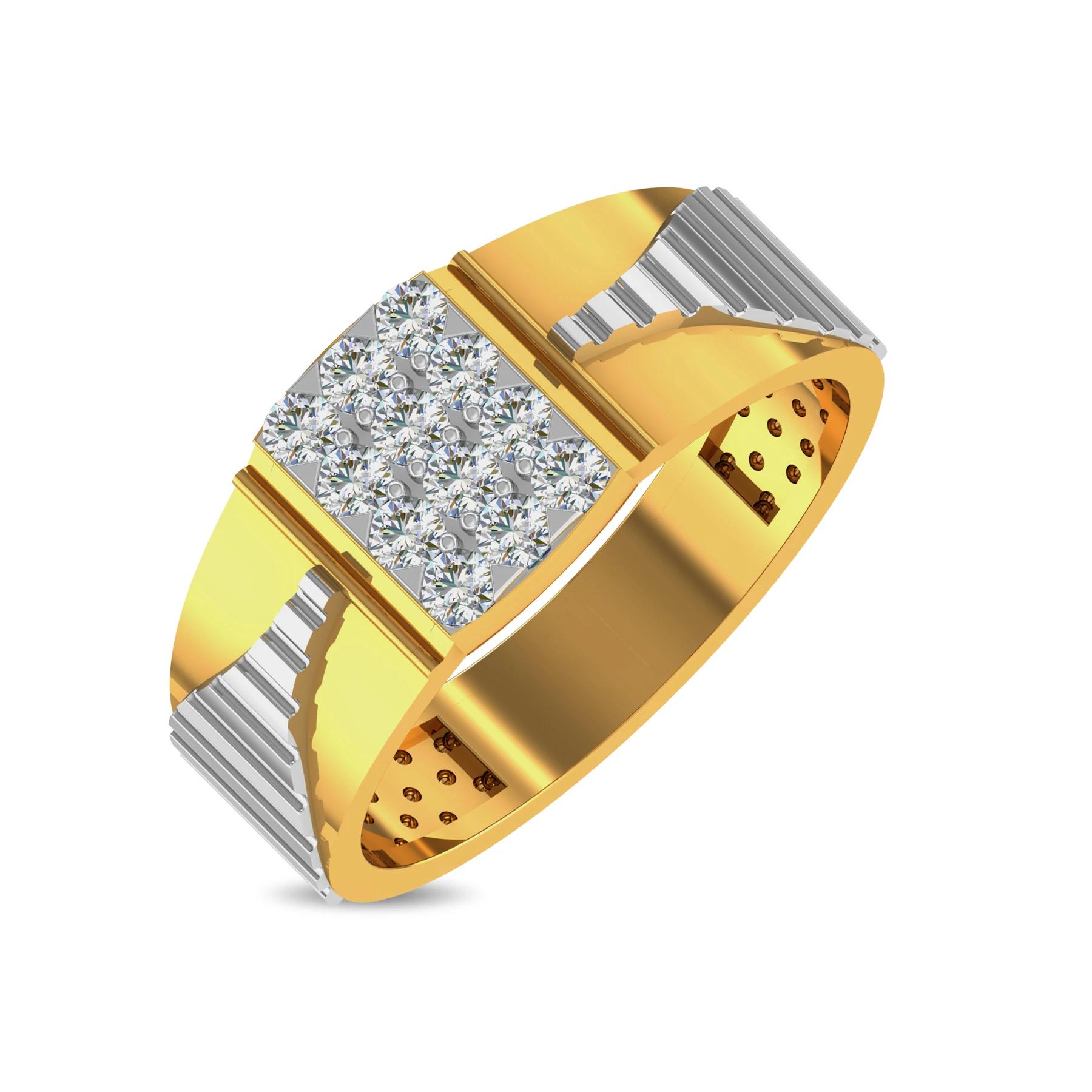 Yellow Gold 14KT Size 14 SI-HI
