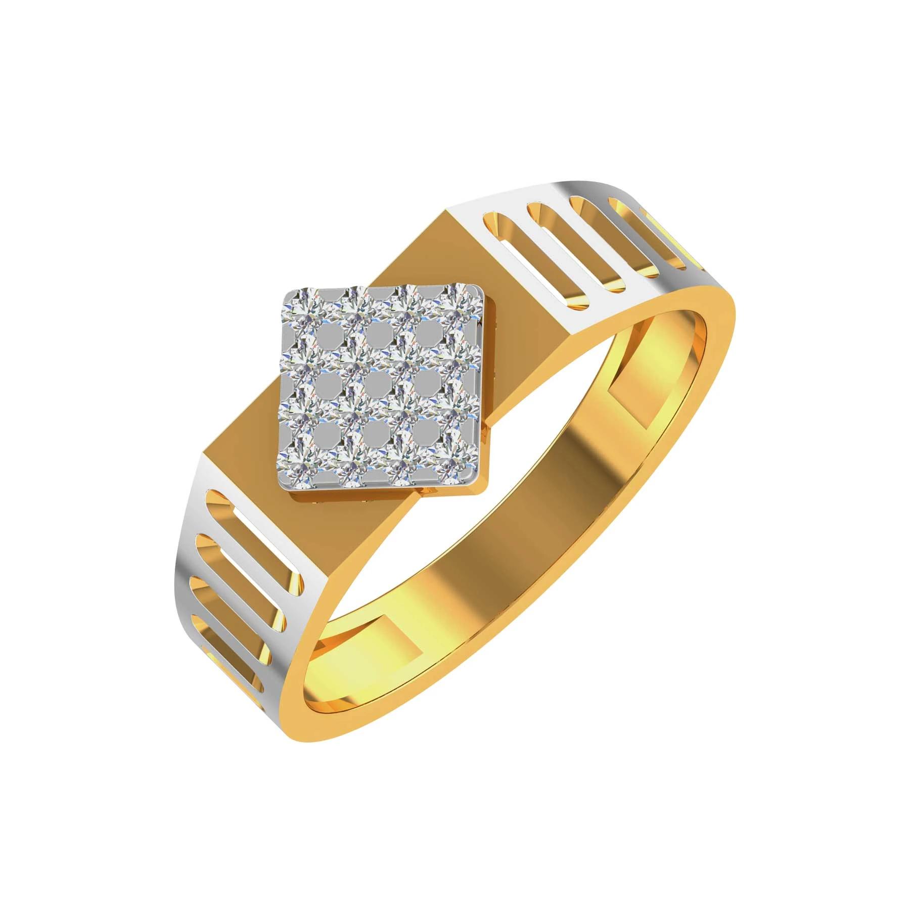 Yellow Gold 14KT Size 14 SI-HI