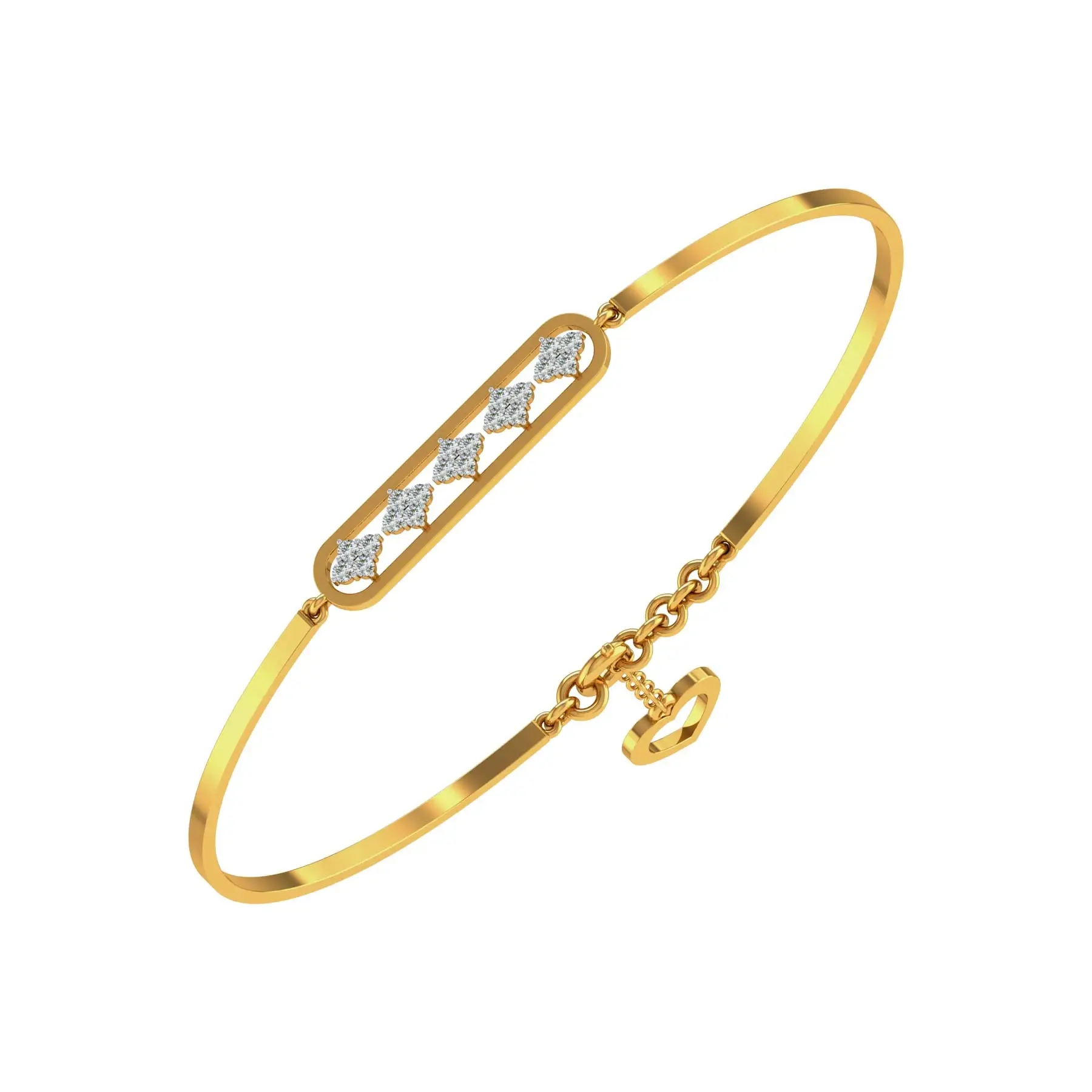 Yellow Gold 14KT SI-HI 7