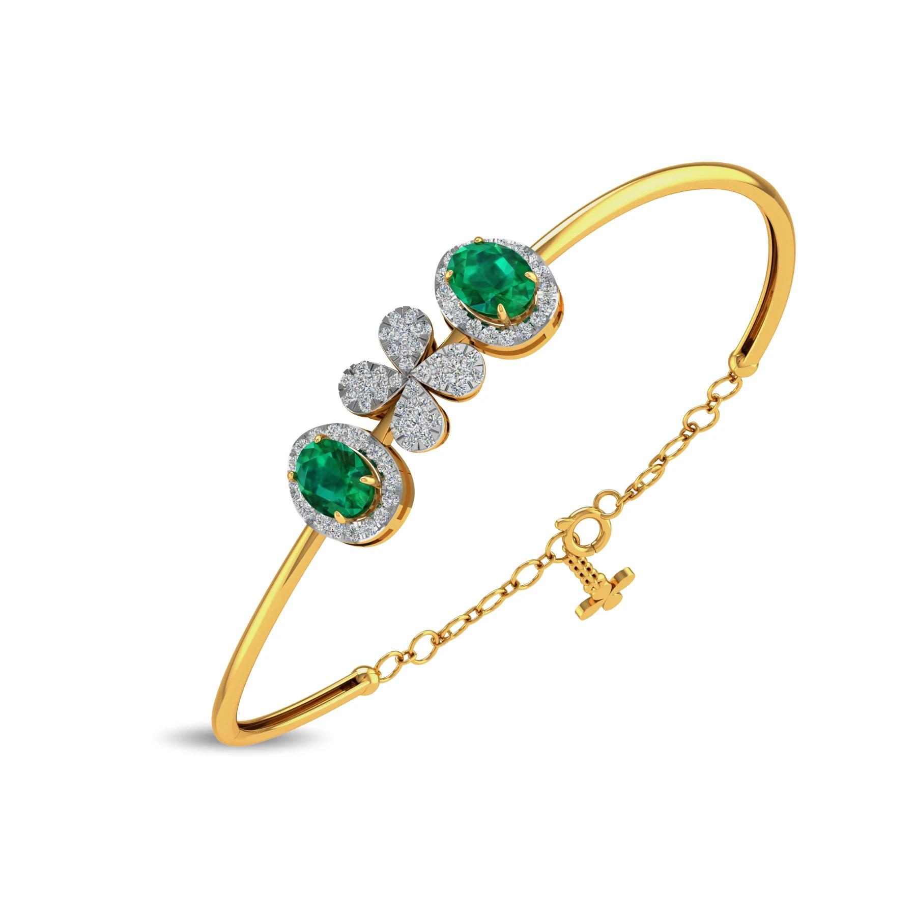 Yellow Gold 14KT Size 7 SI-HI Gemstone