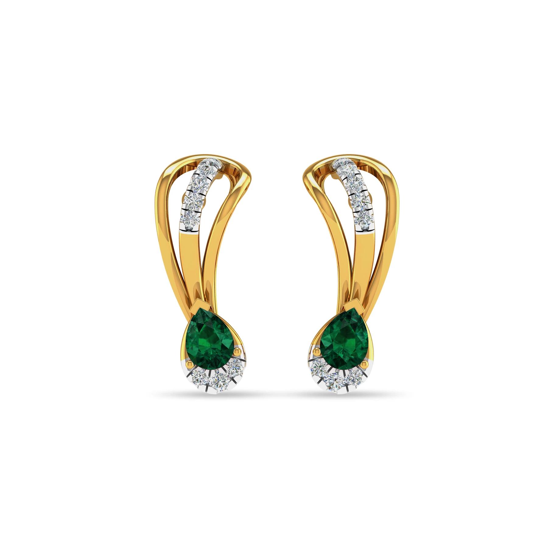 Yellow Gold 14KT SI-HI Gemstone