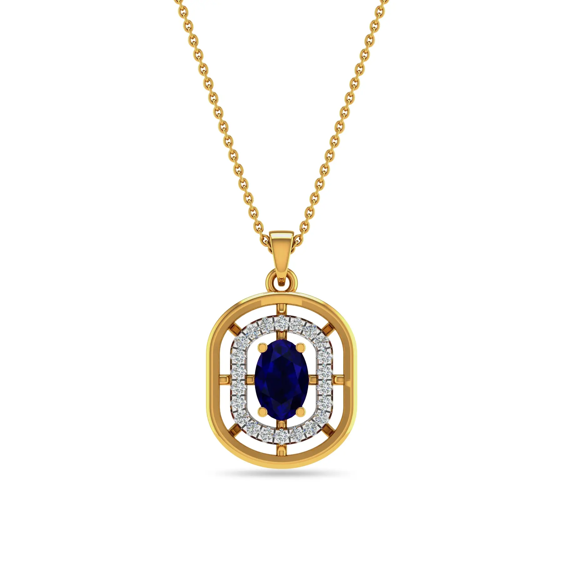 Yellow Gold 14KT SI-HI Gemstone