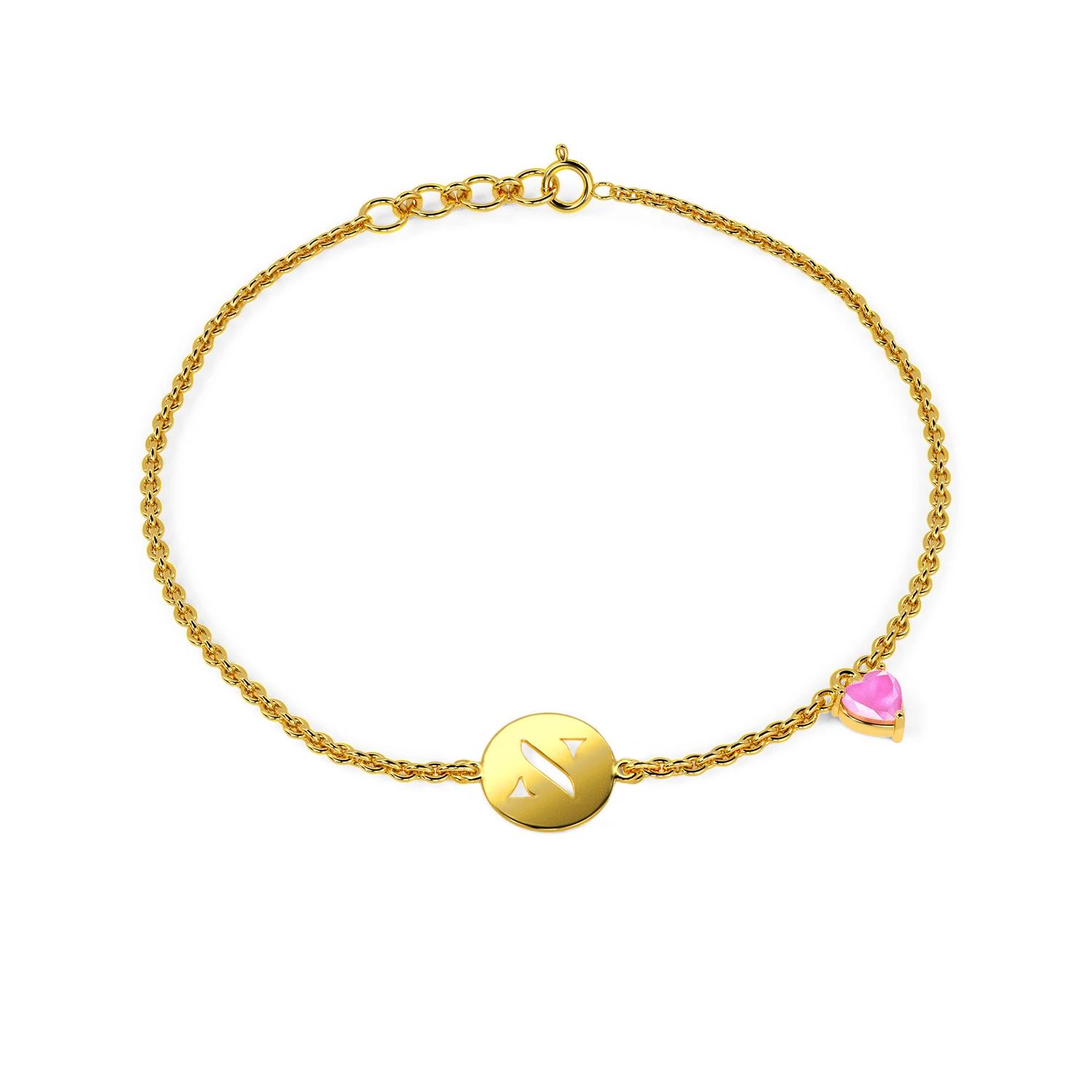 Yellow Gold 14KT Size 7 Gemstone
