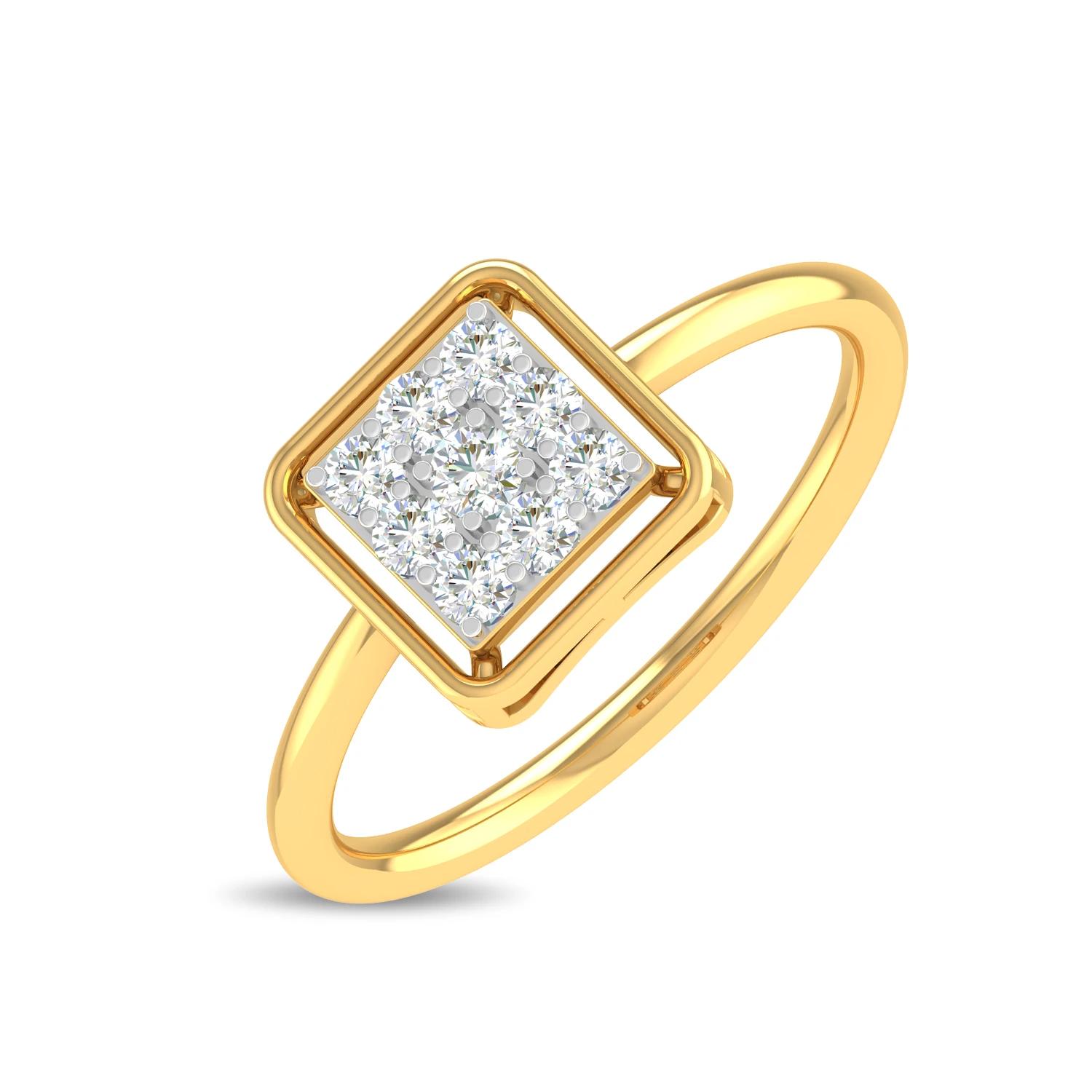 Yellow Gold 14KT Size 7 SI-HI