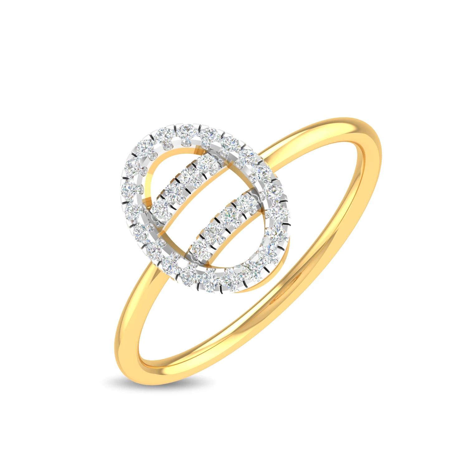 Yellow Gold 14KT Size 7 SI-HI
