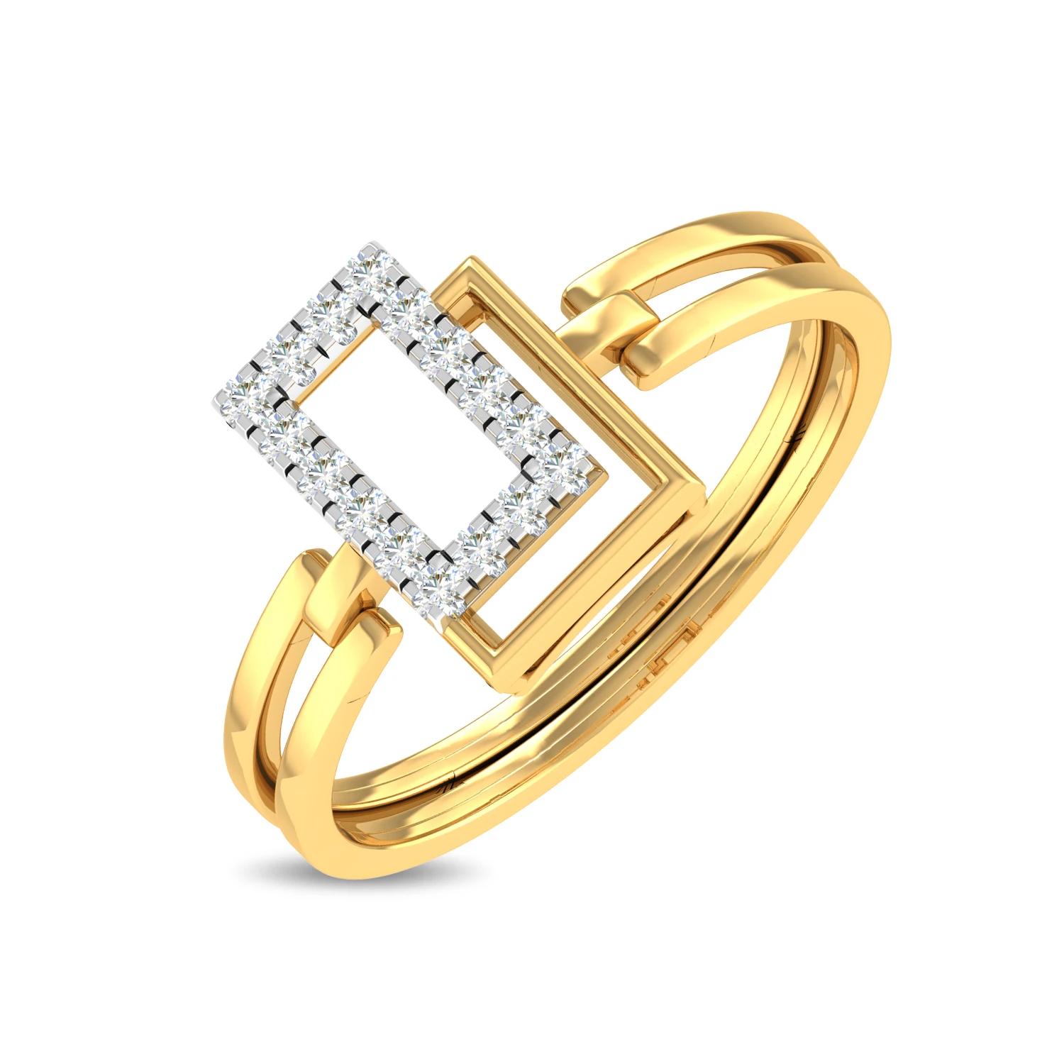 Yellow Gold 14KT Size 7 SI-HI
